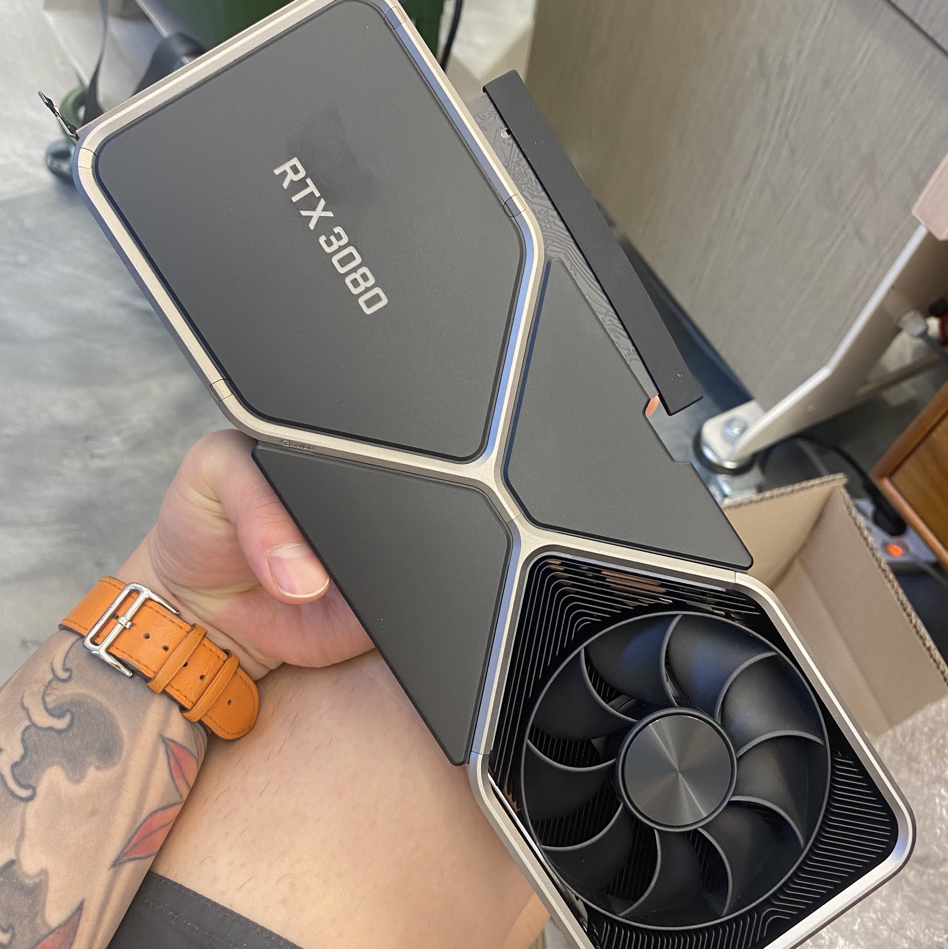 Nvidia Geforce RTX 3080 FE (Korean Ver.) 착용 스타일