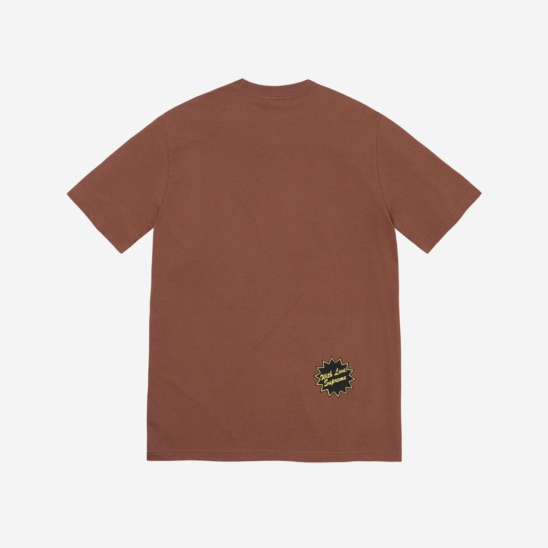 Supreme x Jamie Reid Anarchy T-Shirt Brown - 21SS 상세 이미지 2