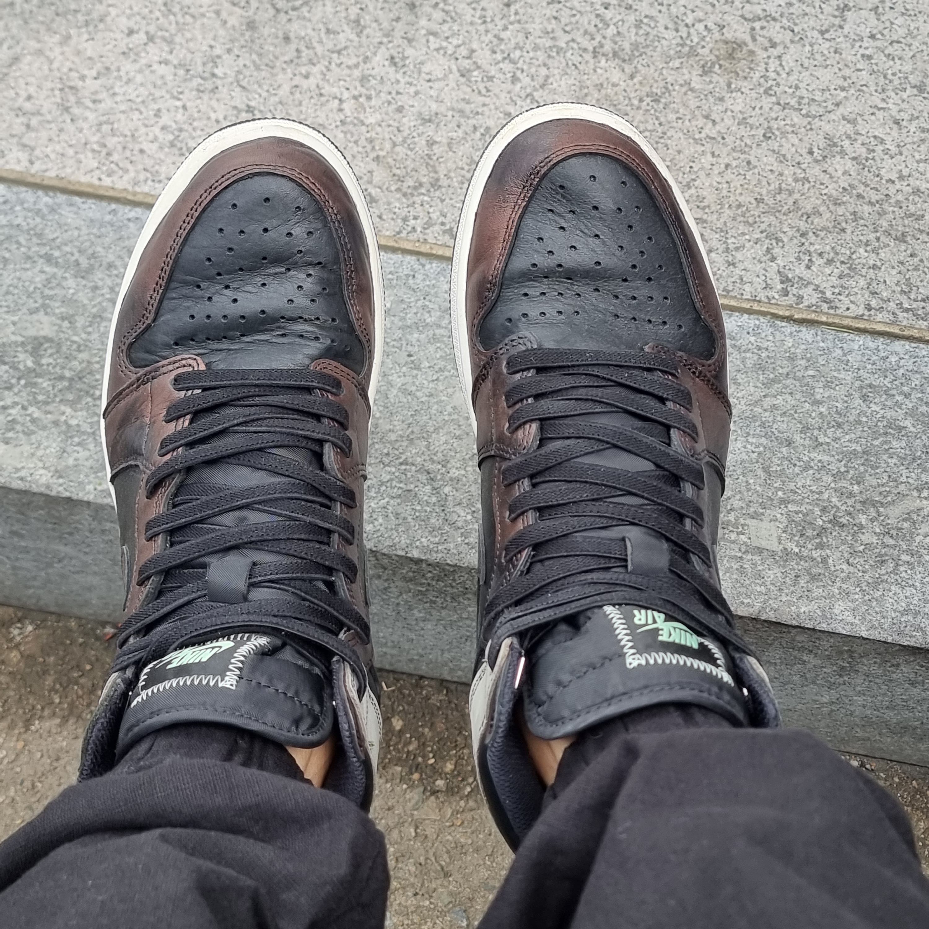 Jordan 1 Retro High OG Rust Shadow 착용 스타일