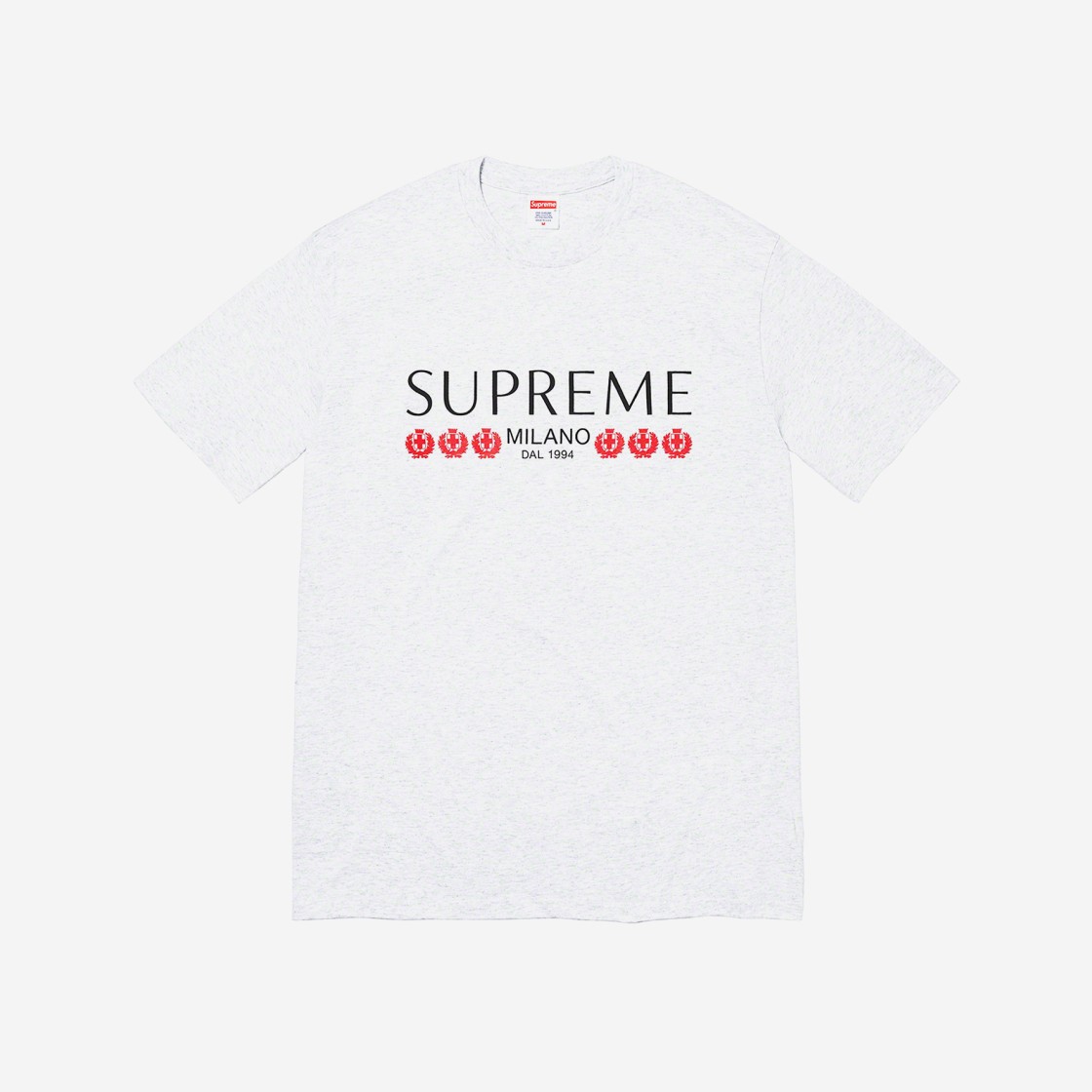 Supreme Milano T-Shirt Ash Grey - 21SS 상세 이미지 1