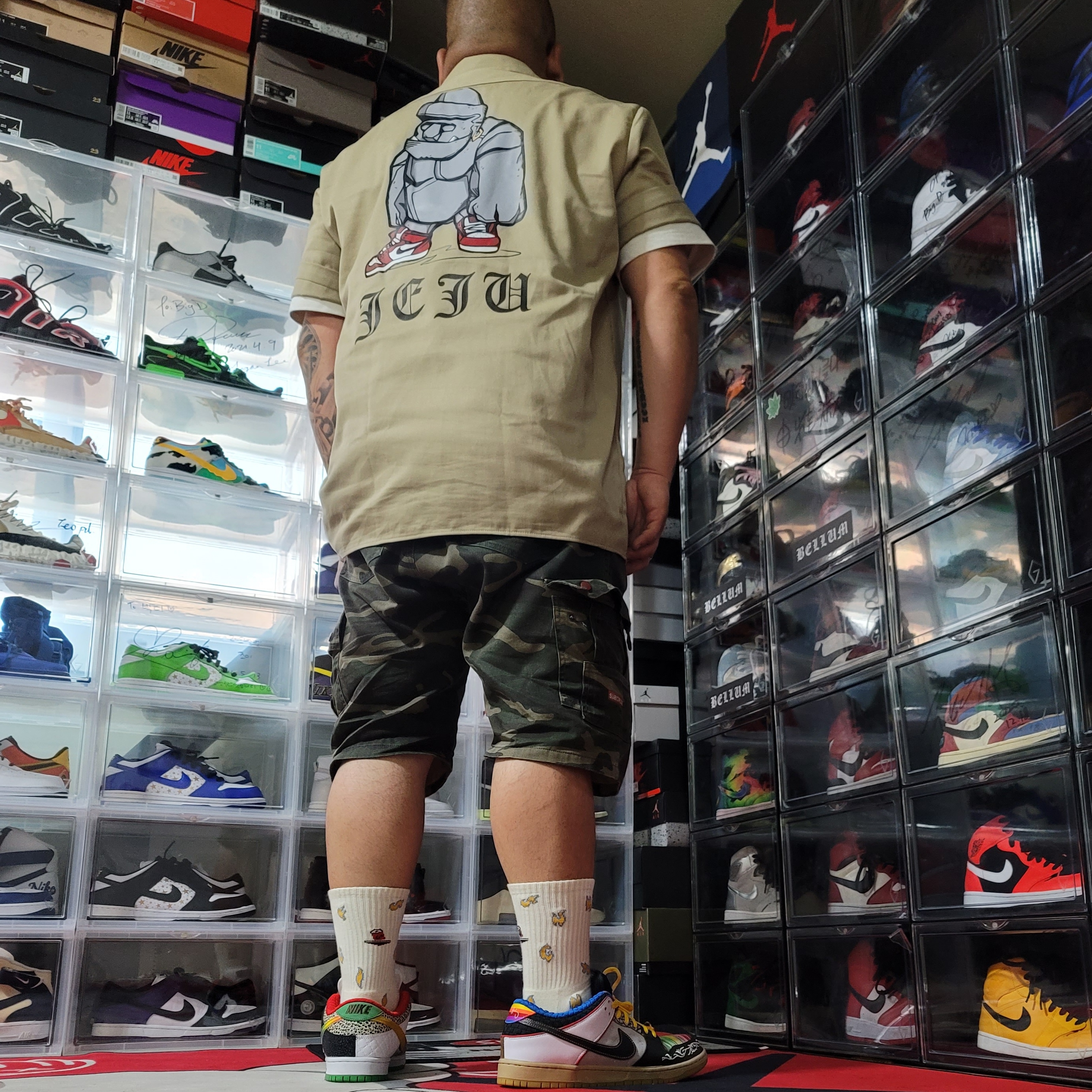 Nike SB Dunk Low What The Paul 착용 스타일