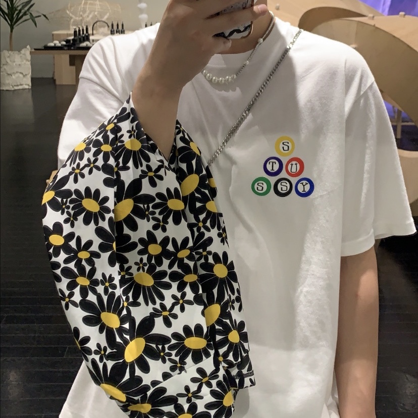 Stussy Billiards T-Shirt White, Nike x Peaceminusone Air Force 1 Low Para-Noise 착용 스타일 - 1