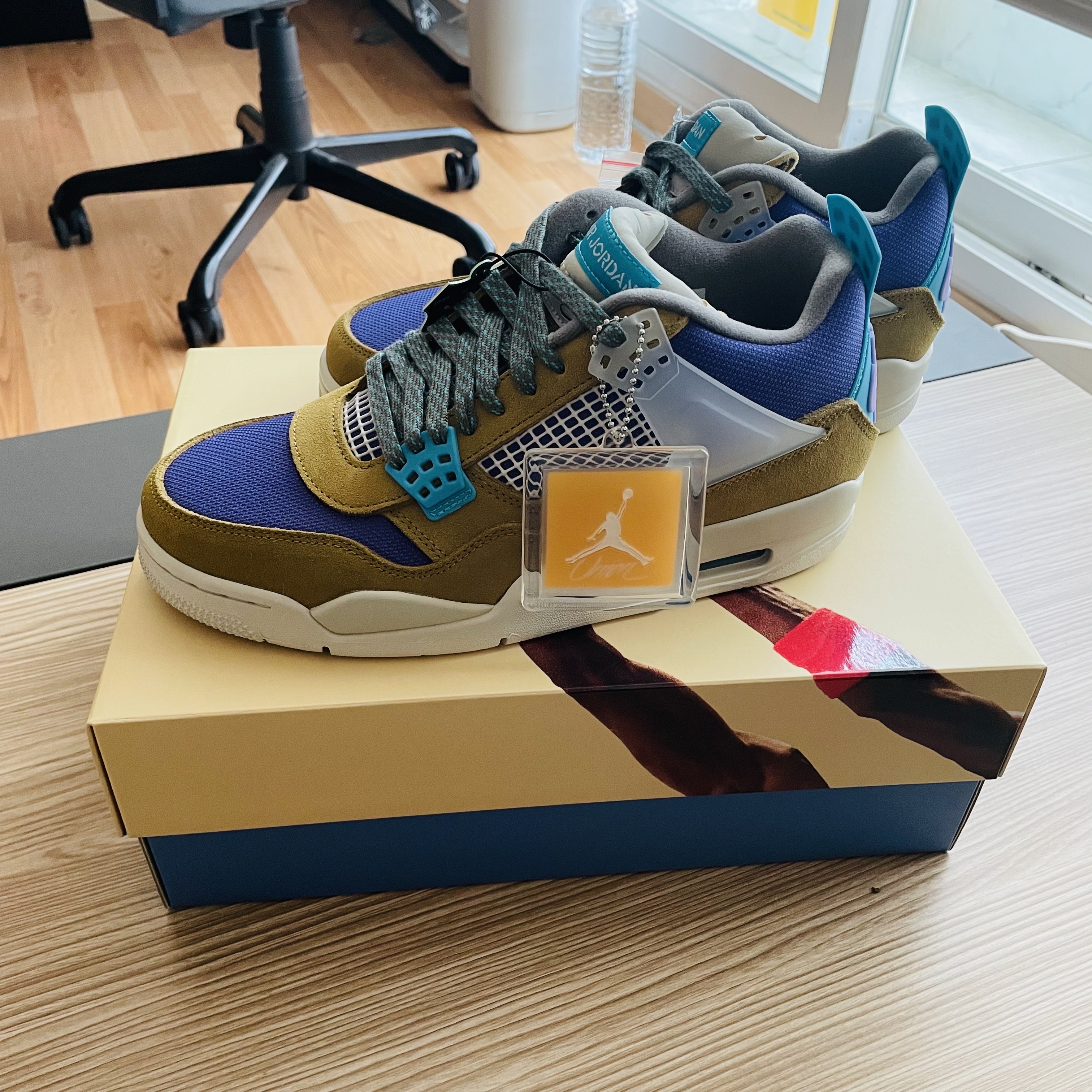 Jordan 4 x Union Retro SP Desert Moss 착용 스타일