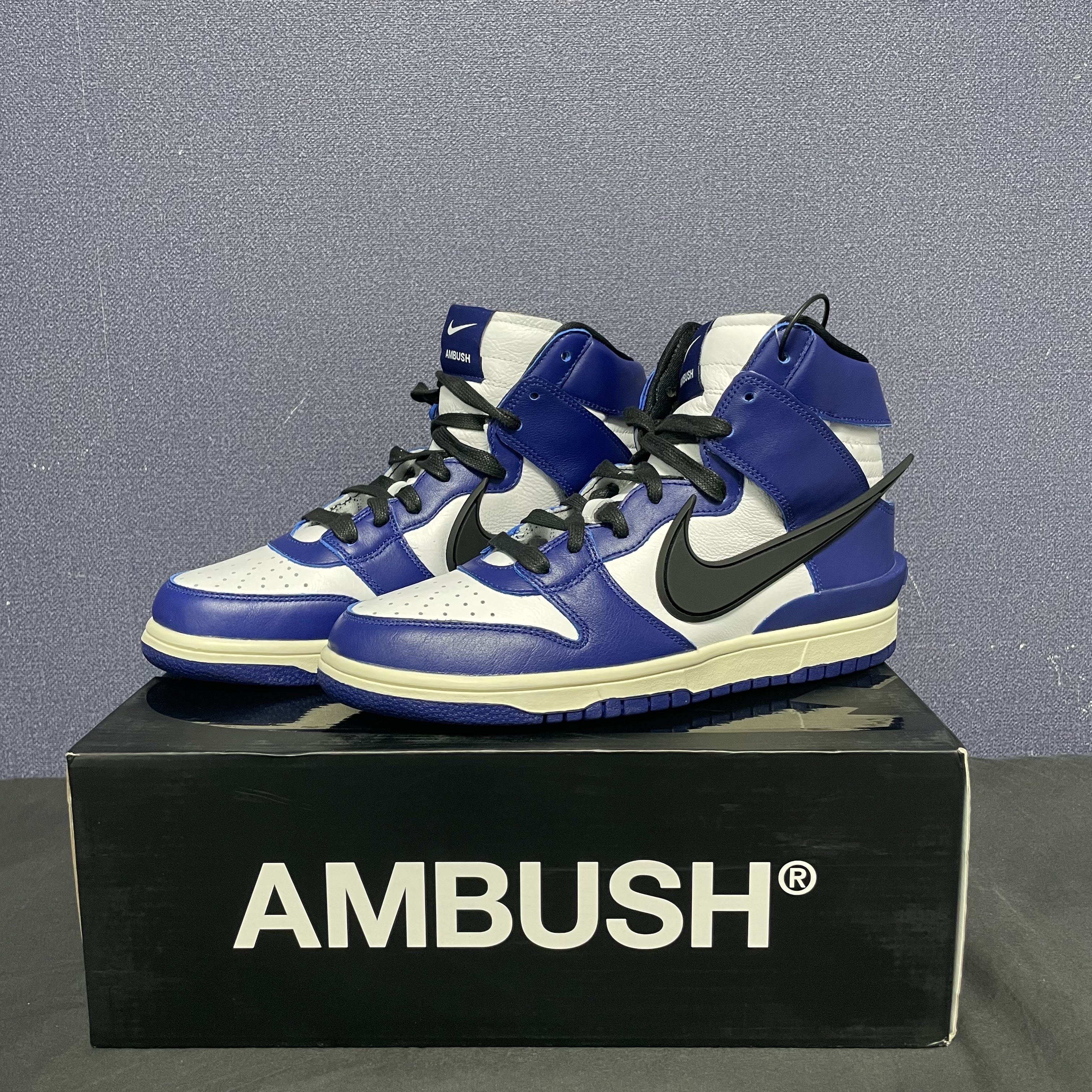Nike x Ambush Dunk High Deep Royal Blue, Nike x Stussy Beach Pants Off Noir 착용 스타일 - 1