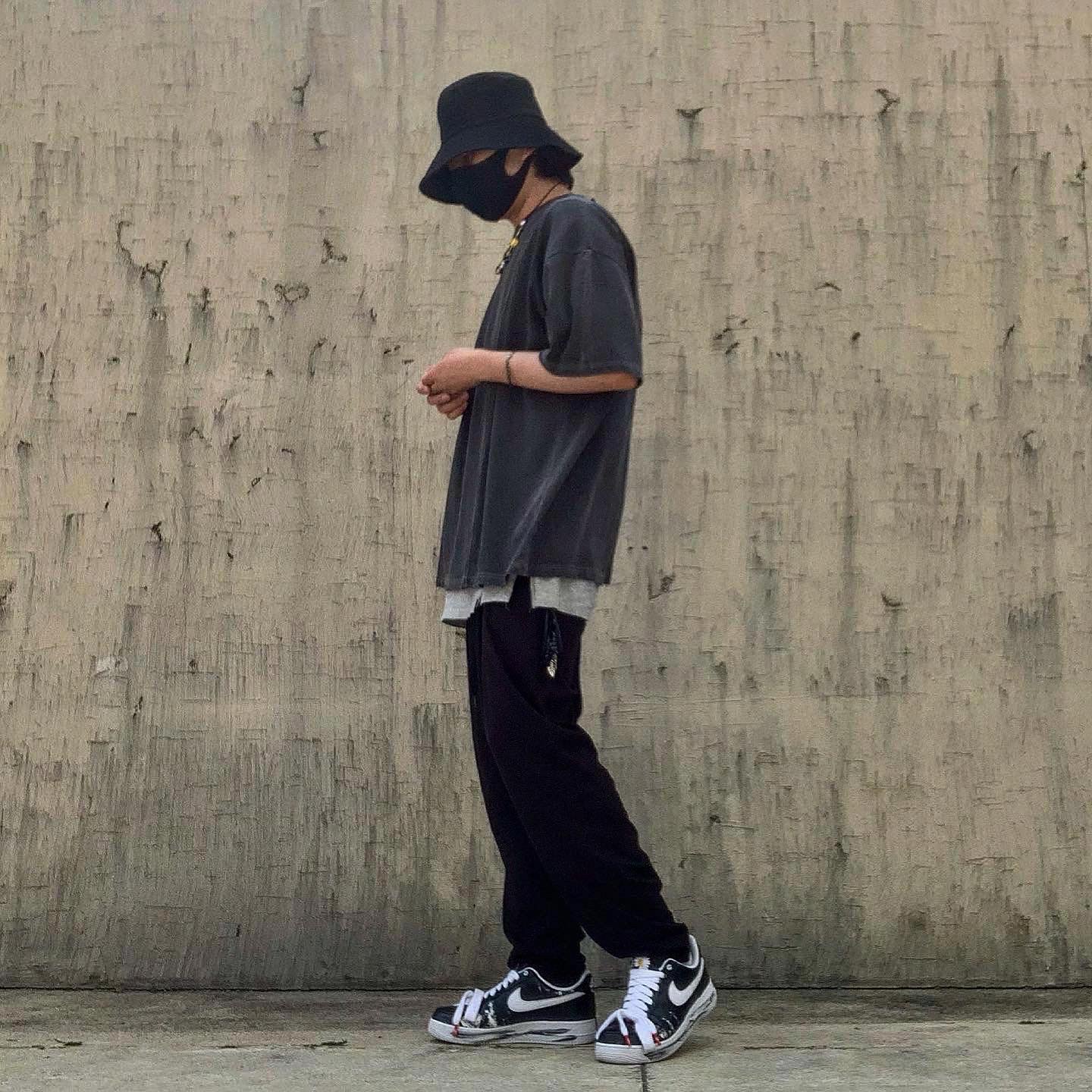 Nike x Peaceminusone Air Force 1 Low Para-Noise 착용 스타일 - 2