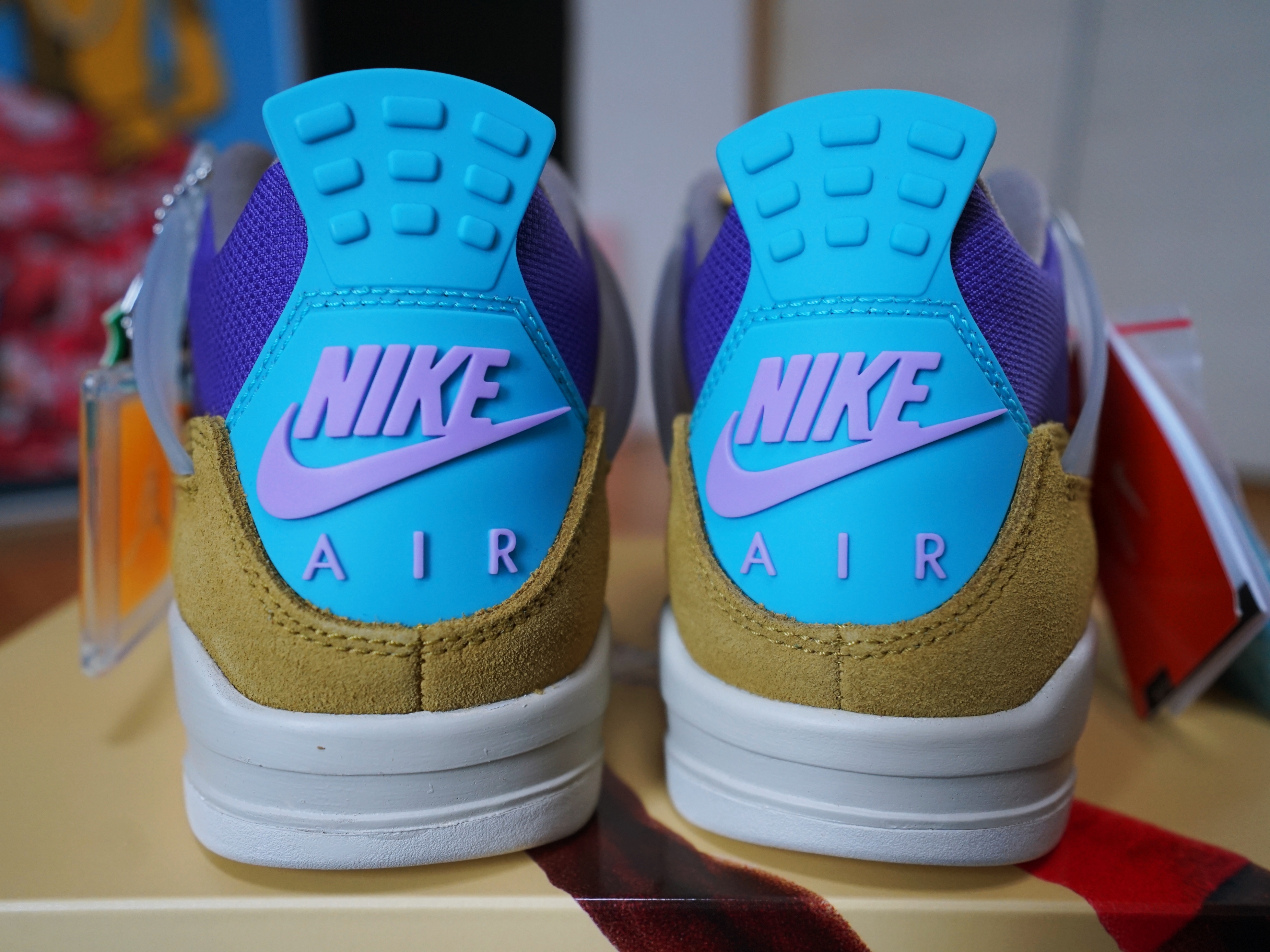 Jordan 4 x Union Retro SP Desert Moss 착용 스타일 - 4