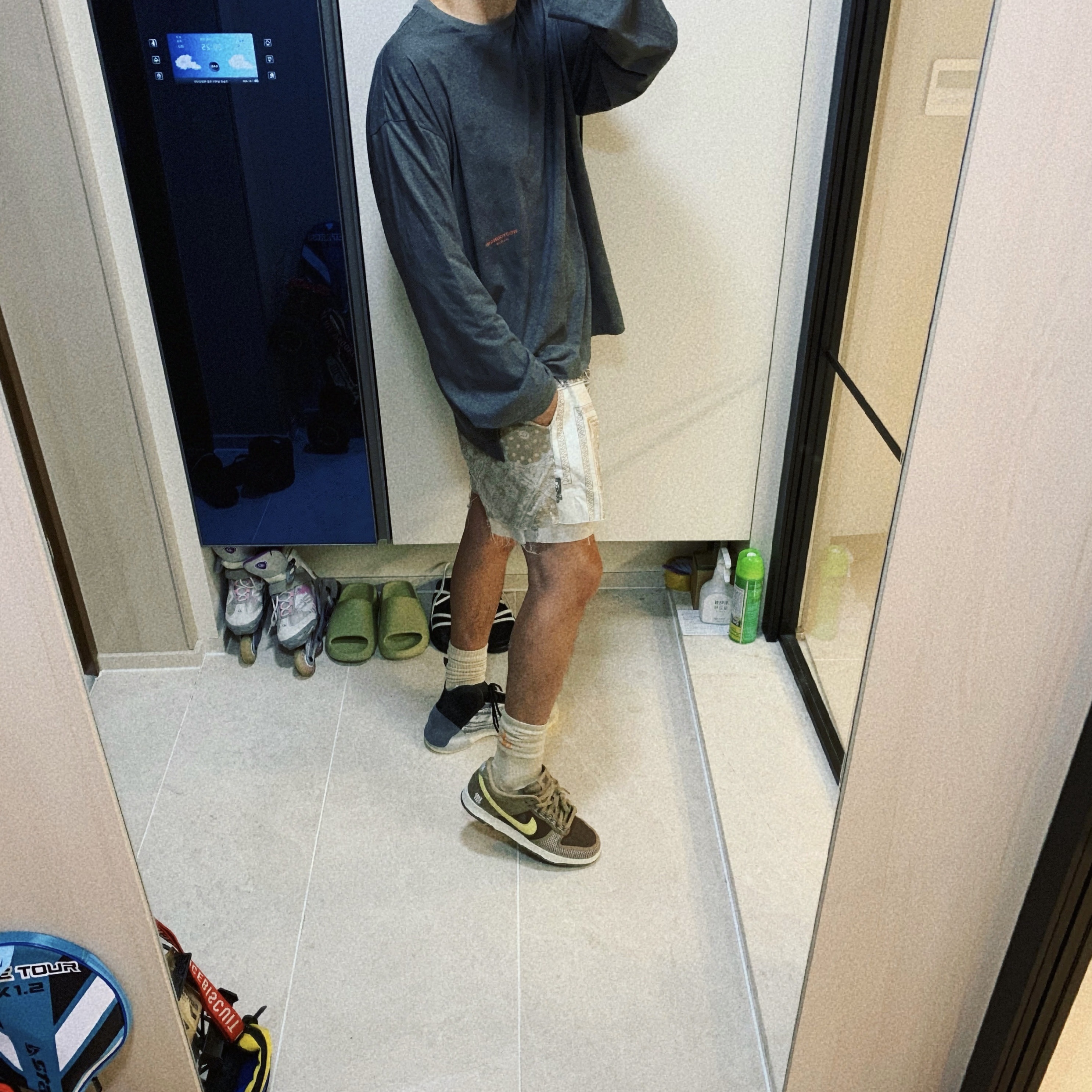 Nike x Undefeated Dunk Low SP Canteen 착용 스타일 - 1