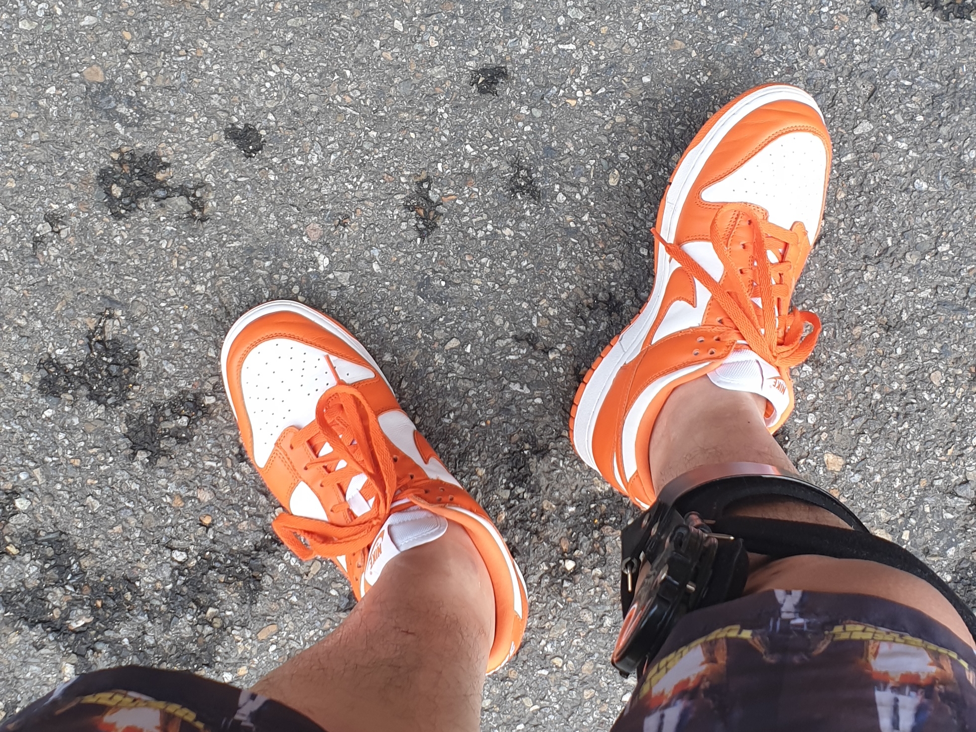 Nike Dunk Low SP Syracuse 2020 착용 스타일
