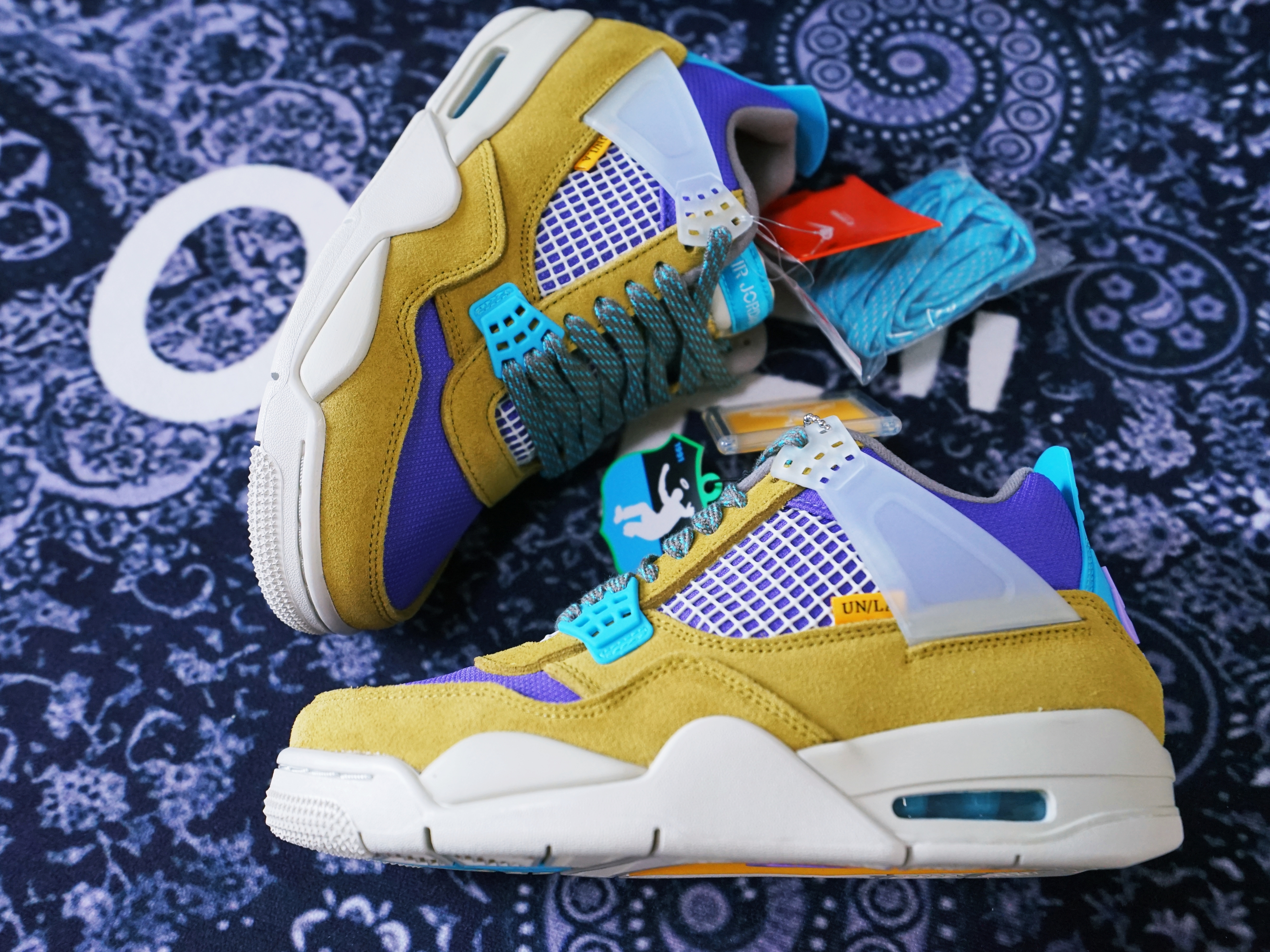 Jordan 4 x Union Retro SP Desert Moss 착용 스타일