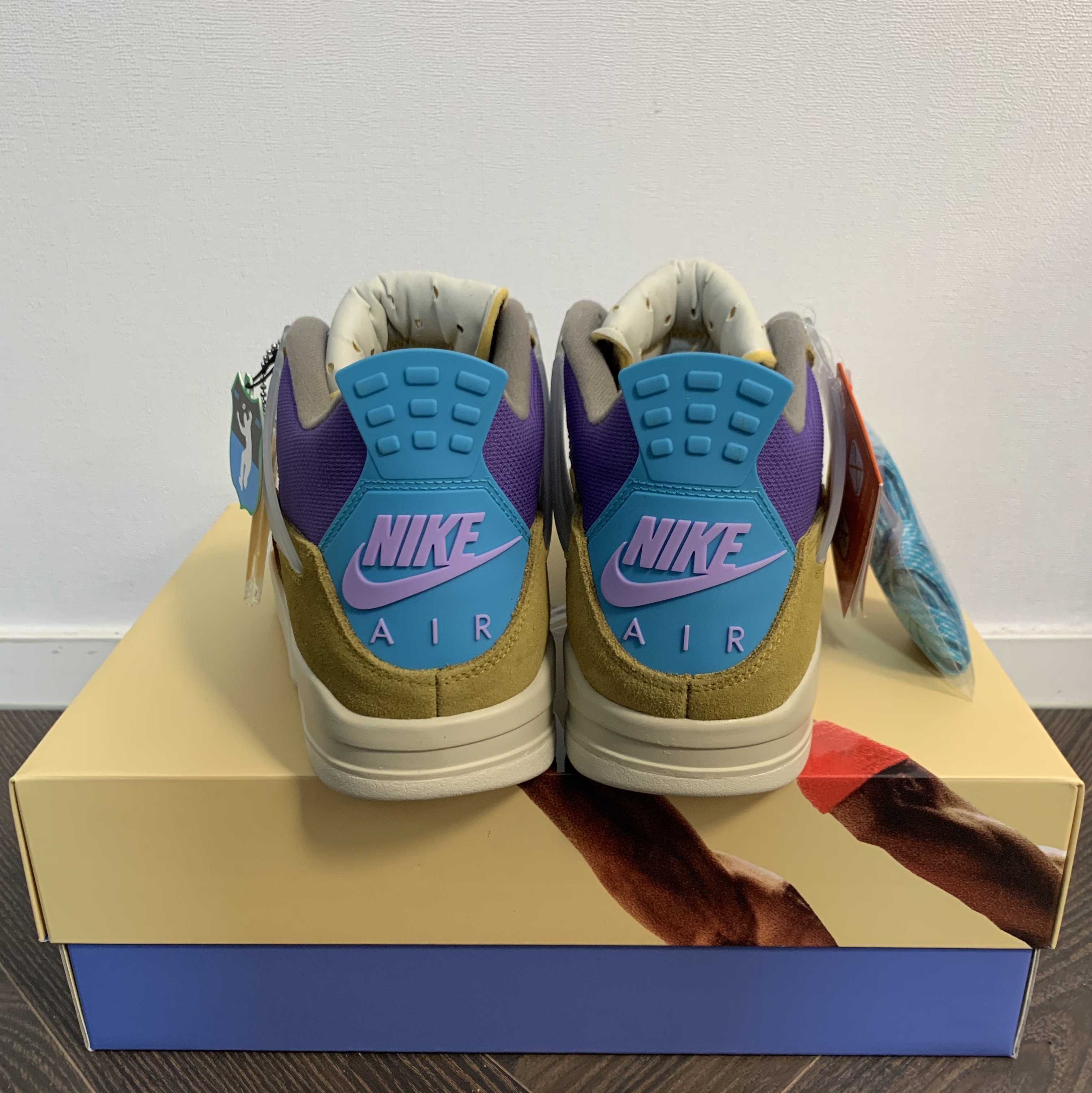 Jordan 4 x Union Retro SP Desert Moss 착용 스타일 - 2