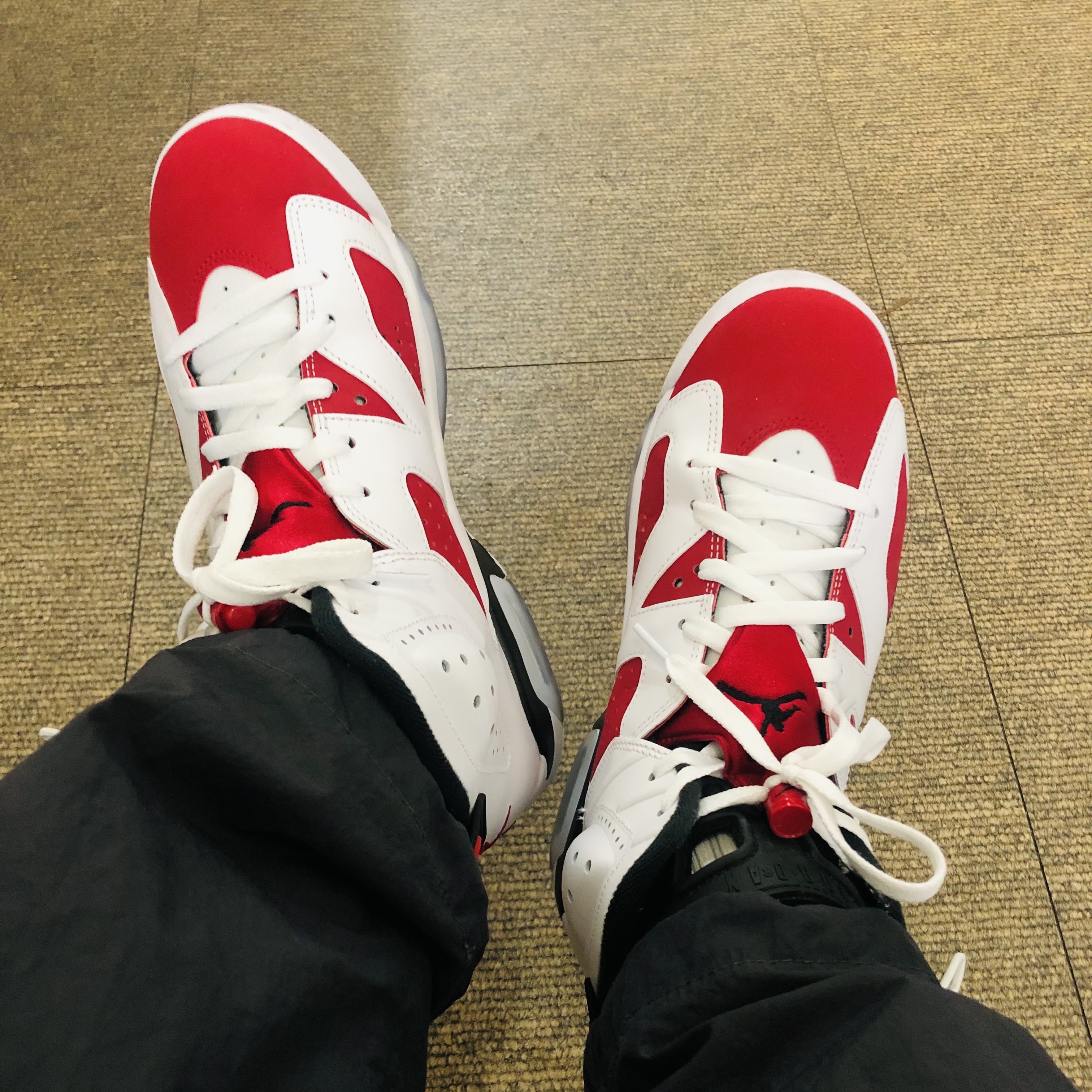 Jordan 6 Retro Carmine 2021 착용 스타일