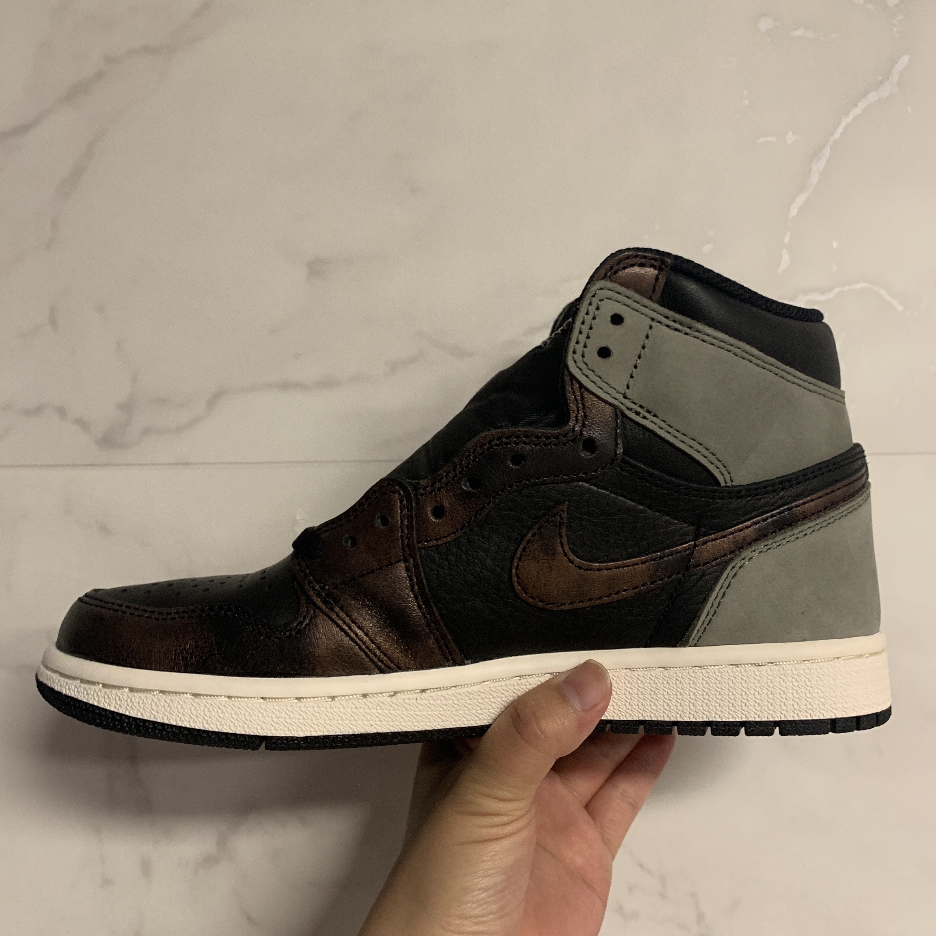Jordan 1 Retro High OG Rust Shadow 착용 스타일 - 1