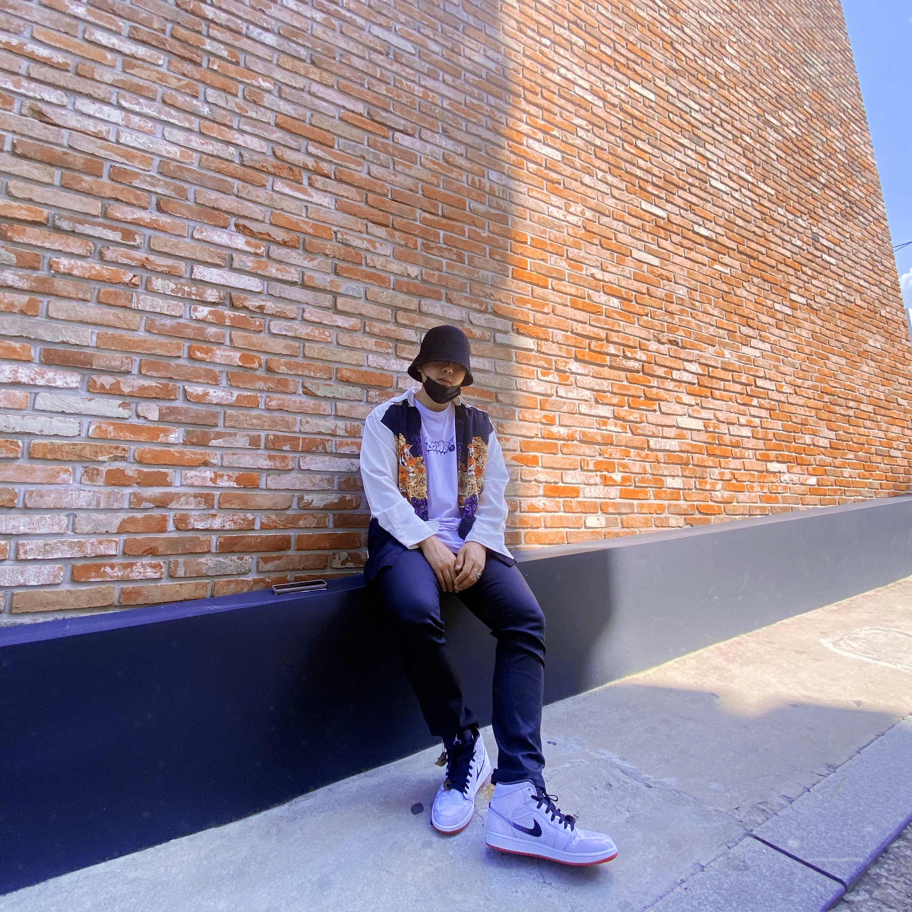Jordan 1 x Clot Mid SE Fearless Edison Chen 착용 스타일