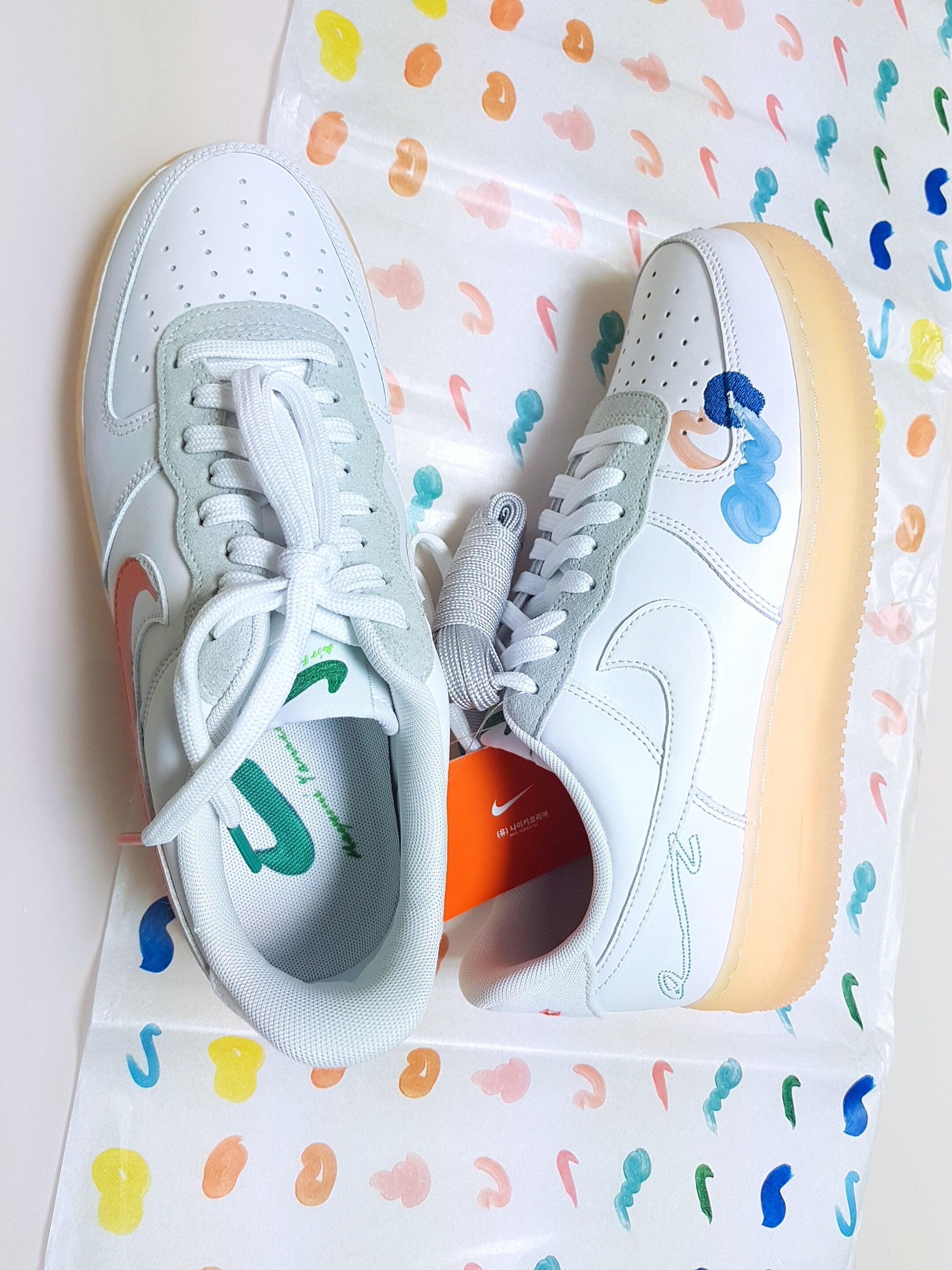 Nike x Mayumi Yamase Air Force 1 Flyleather Solar Red 착용 스타일 - 3