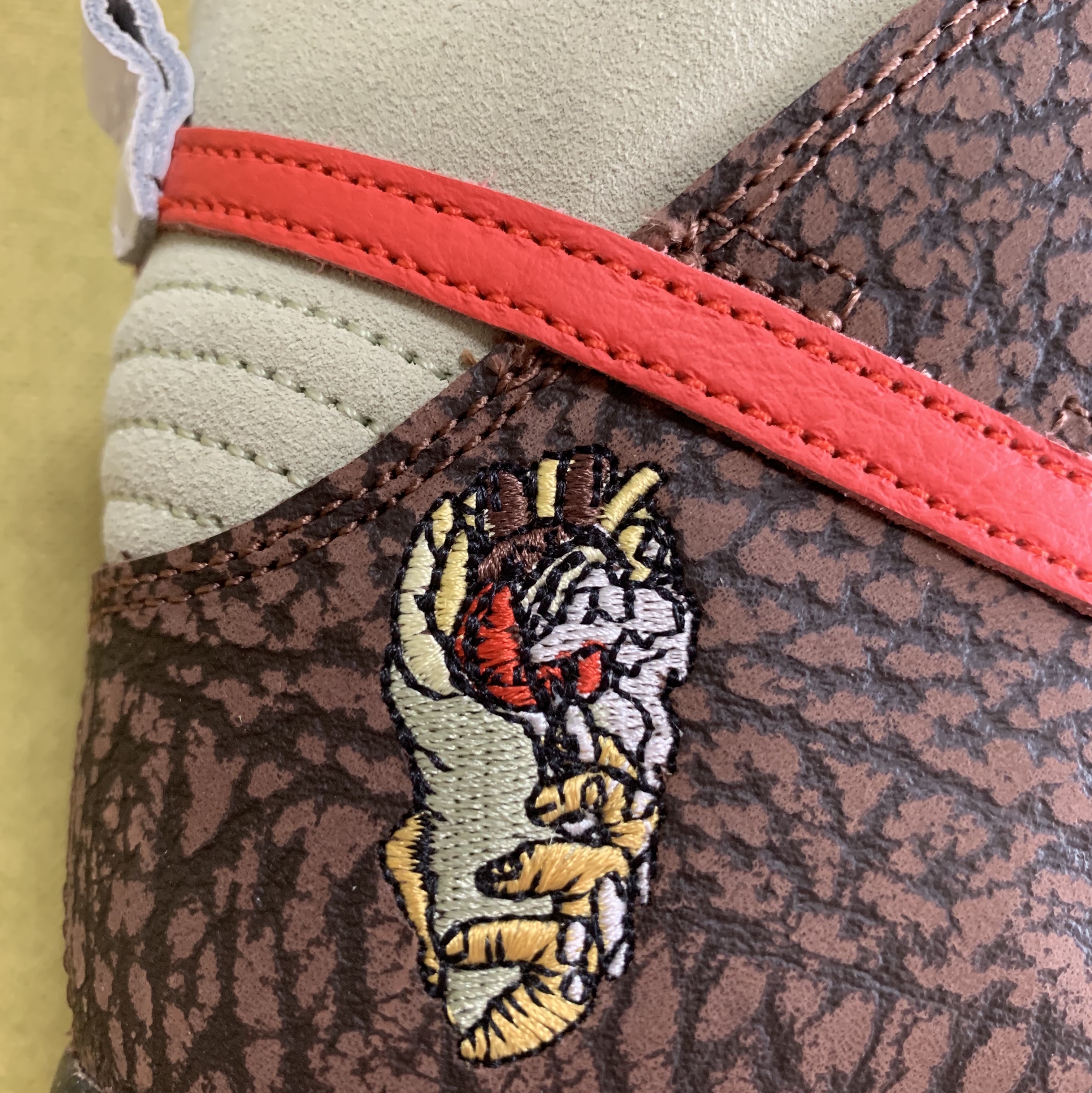 Nike x Color Skates SB Dunk High Pro Kebab and Destroy 착용 스타일 - 3
