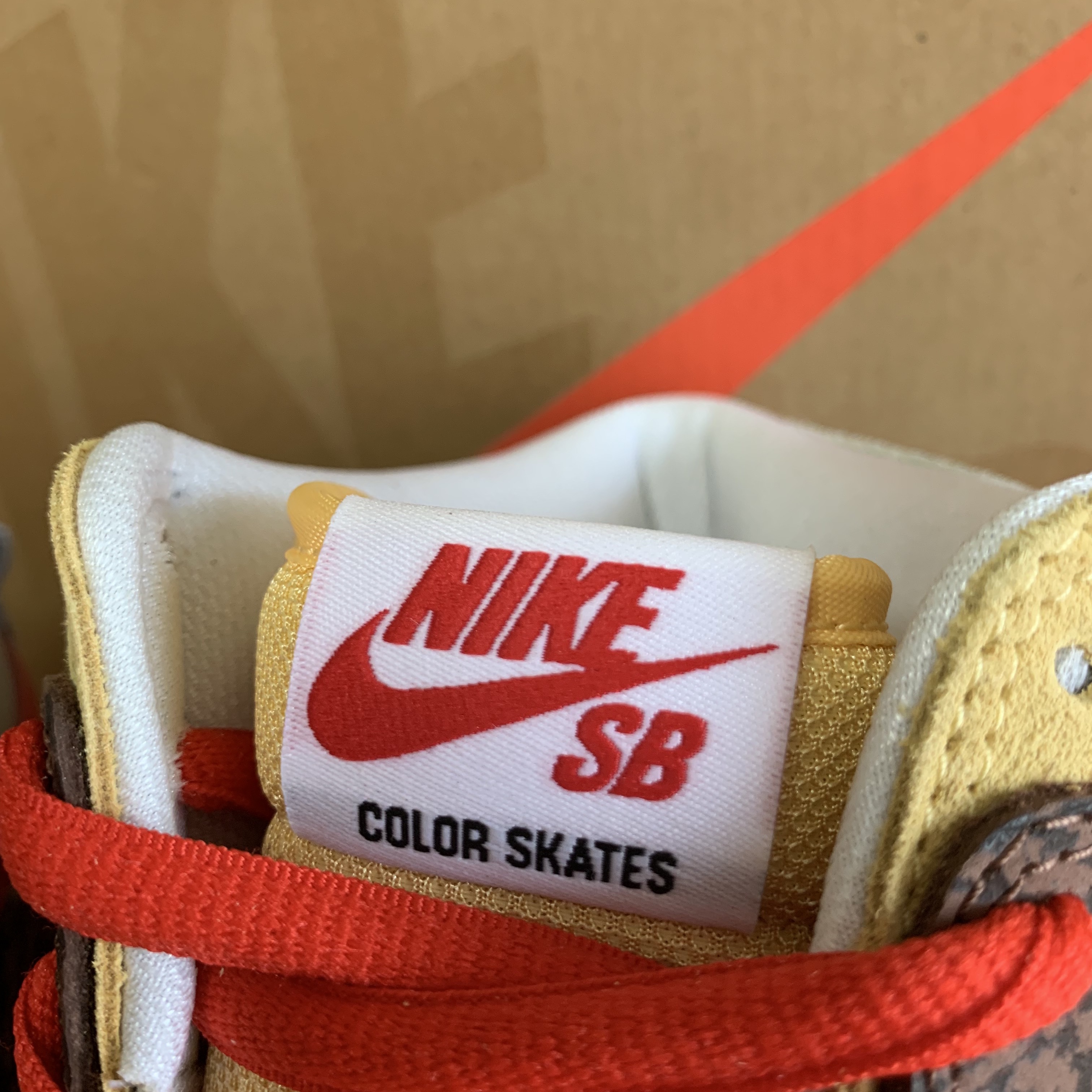 Nike x Color Skates SB Dunk High Pro Kebab and Destroy 착용 스타일 - 5