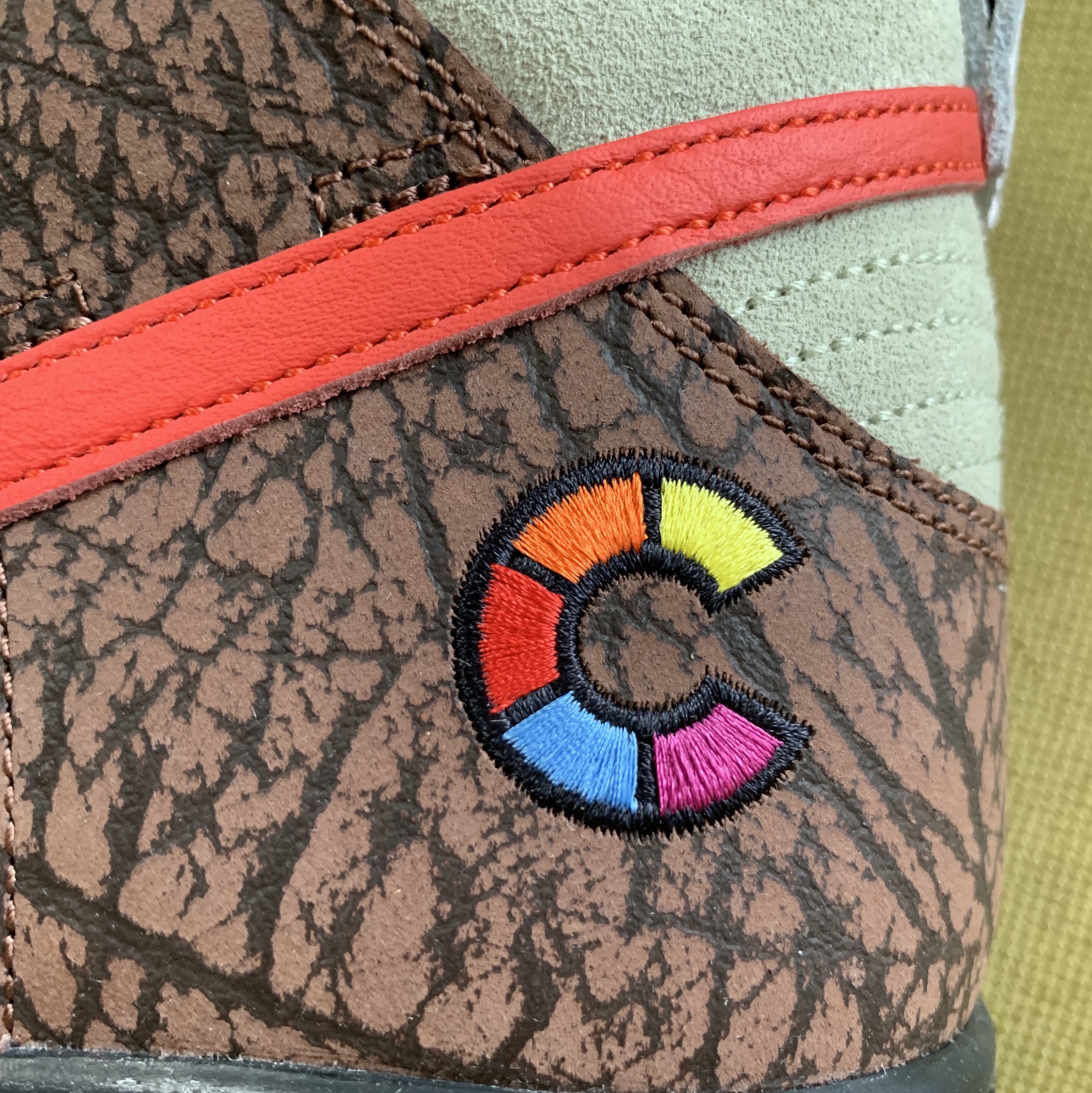 Nike x Color Skates SB Dunk High Pro Kebab and Destroy 착용 스타일 - 4