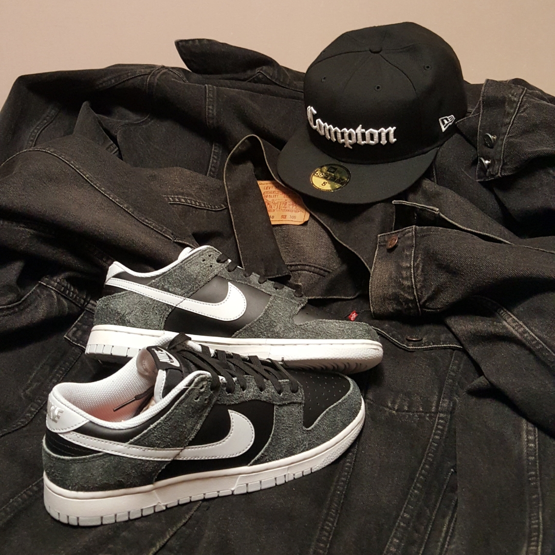 Nike Dunk Low Retro PRM Zebra, Nike Dunk Low Retro PRM Cheetah 착용 스타일 - 2