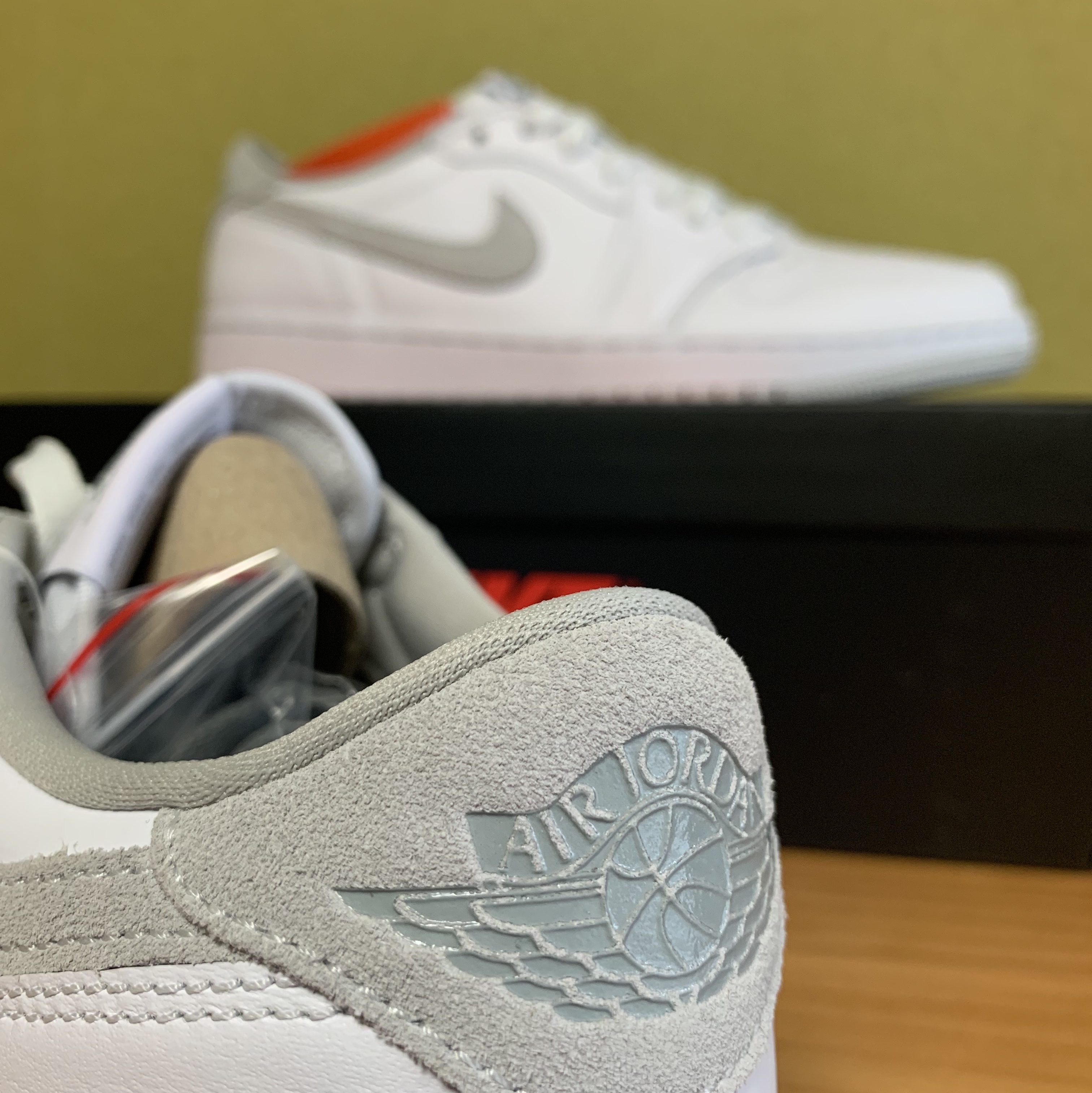 (W) Jordan 1 Low OG Neutral Grey 착용 스타일 - 4