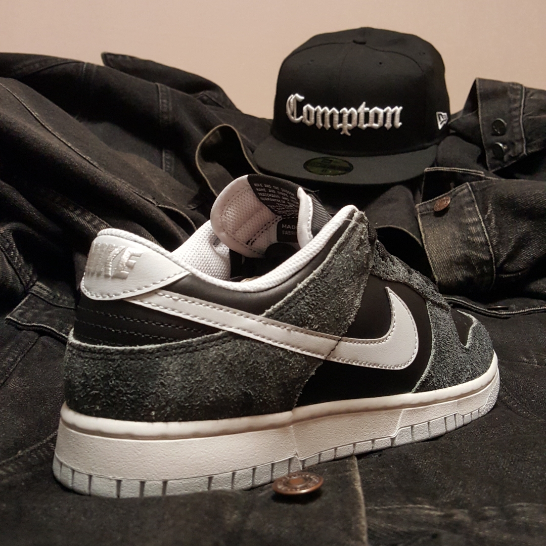 Nike Dunk Low Retro PRM Zebra, Nike Dunk Low Retro PRM Cheetah 착용 스타일 - 1