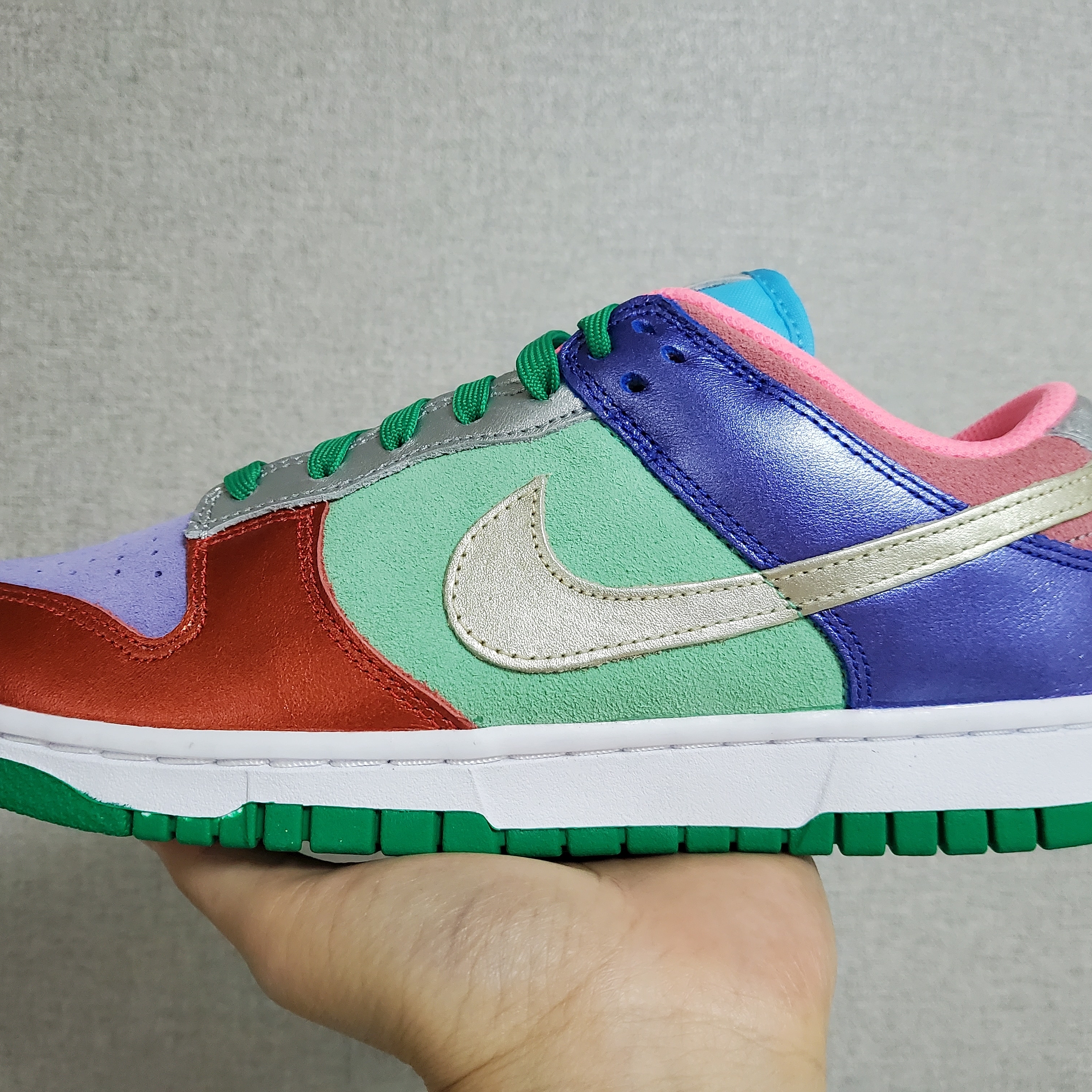 (W) Nike Dunk Low Sunset Pulse 착용 스타일
