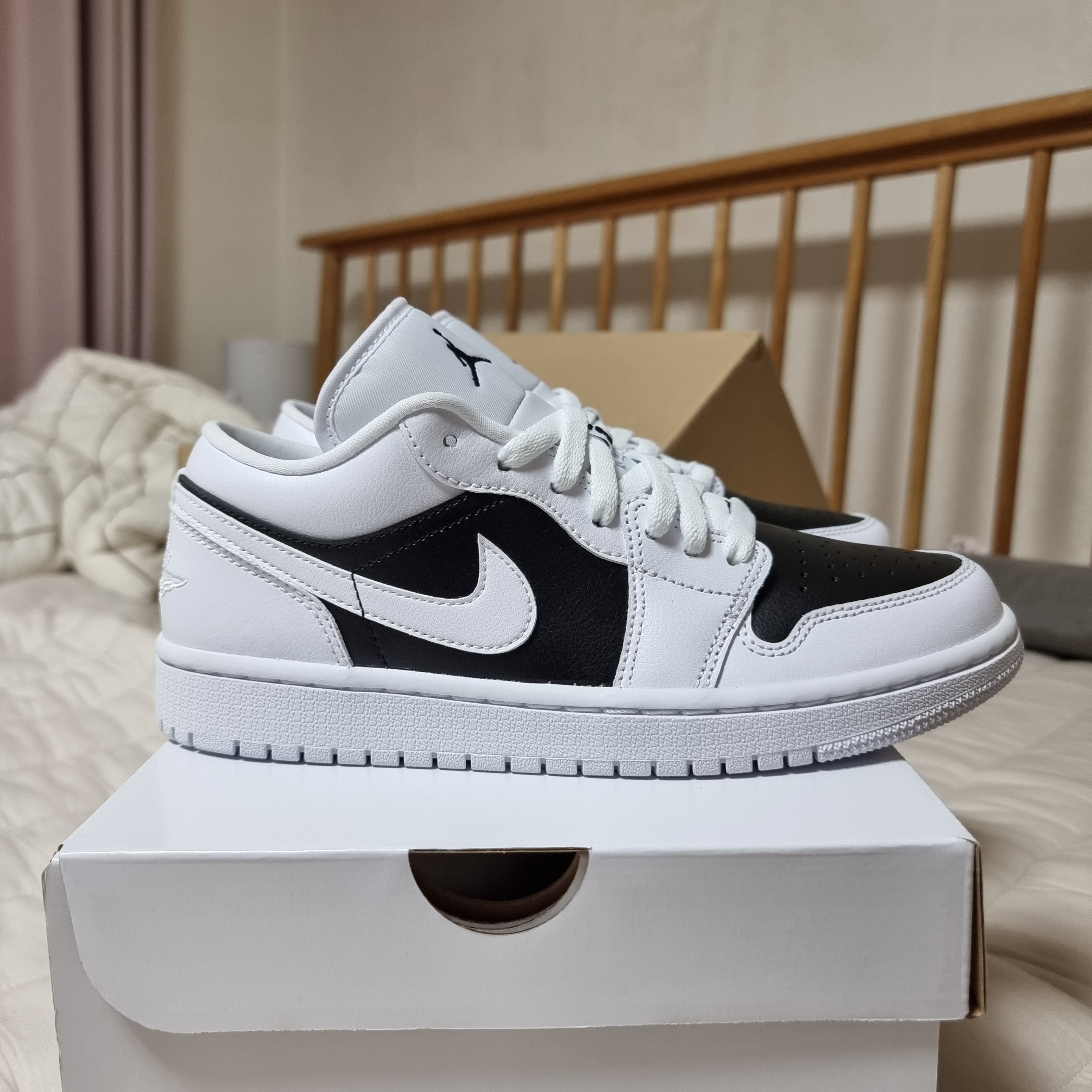 (W) Jordan 1 Low Panda 착용 스타일 - 3