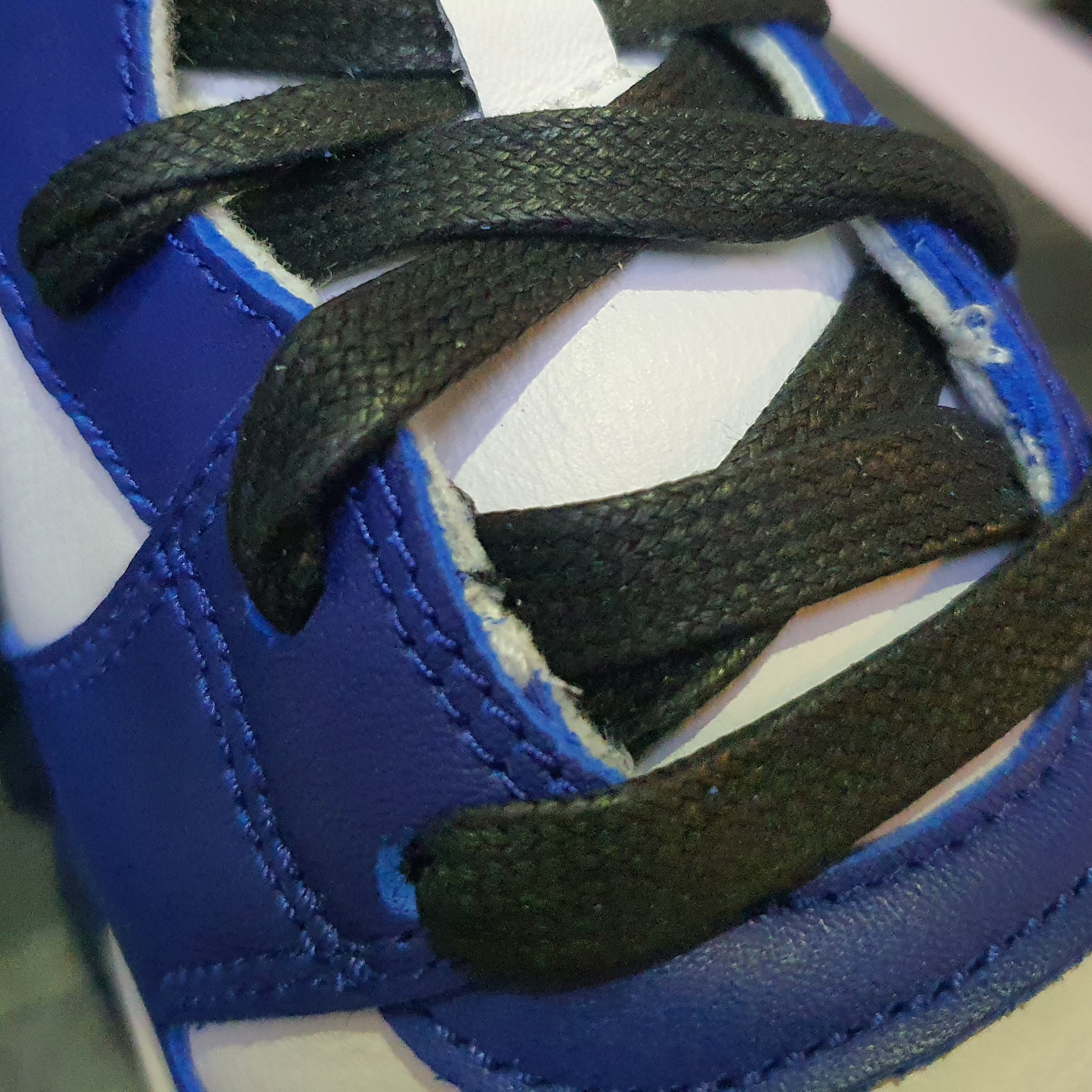Nike x Ambush Dunk High Deep Royal Blue 착용 스타일 - 4