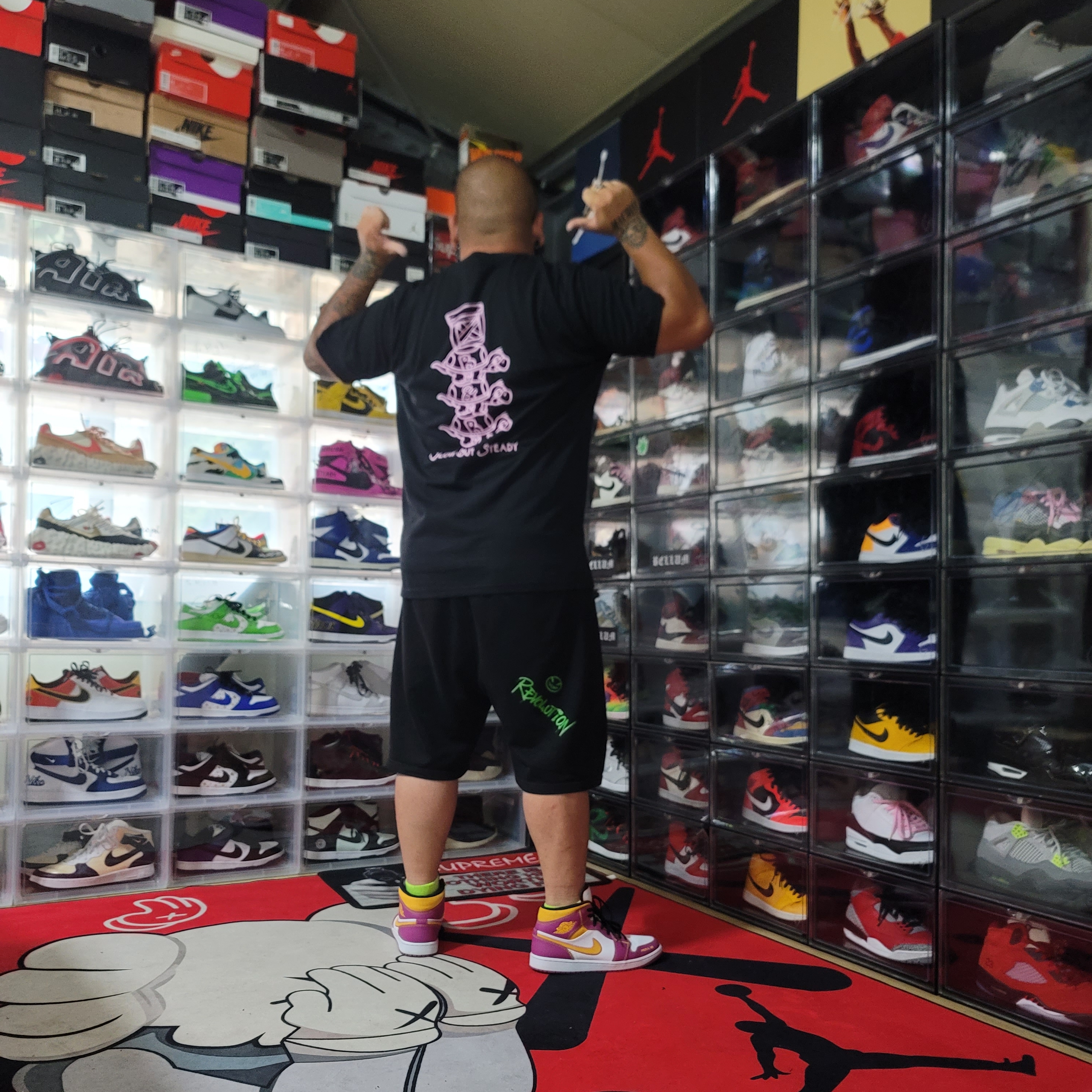 Jordan 1 Mid DOD Familia 착용 스타일