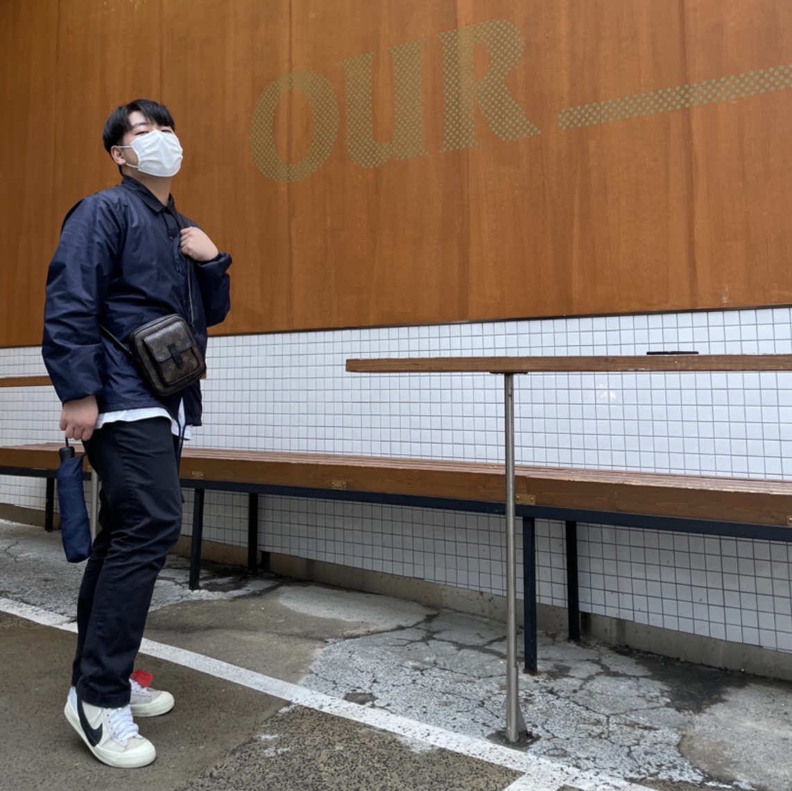 Nike x Off-White Blazer Mid White OG The Ten 착용 스타일 - 2