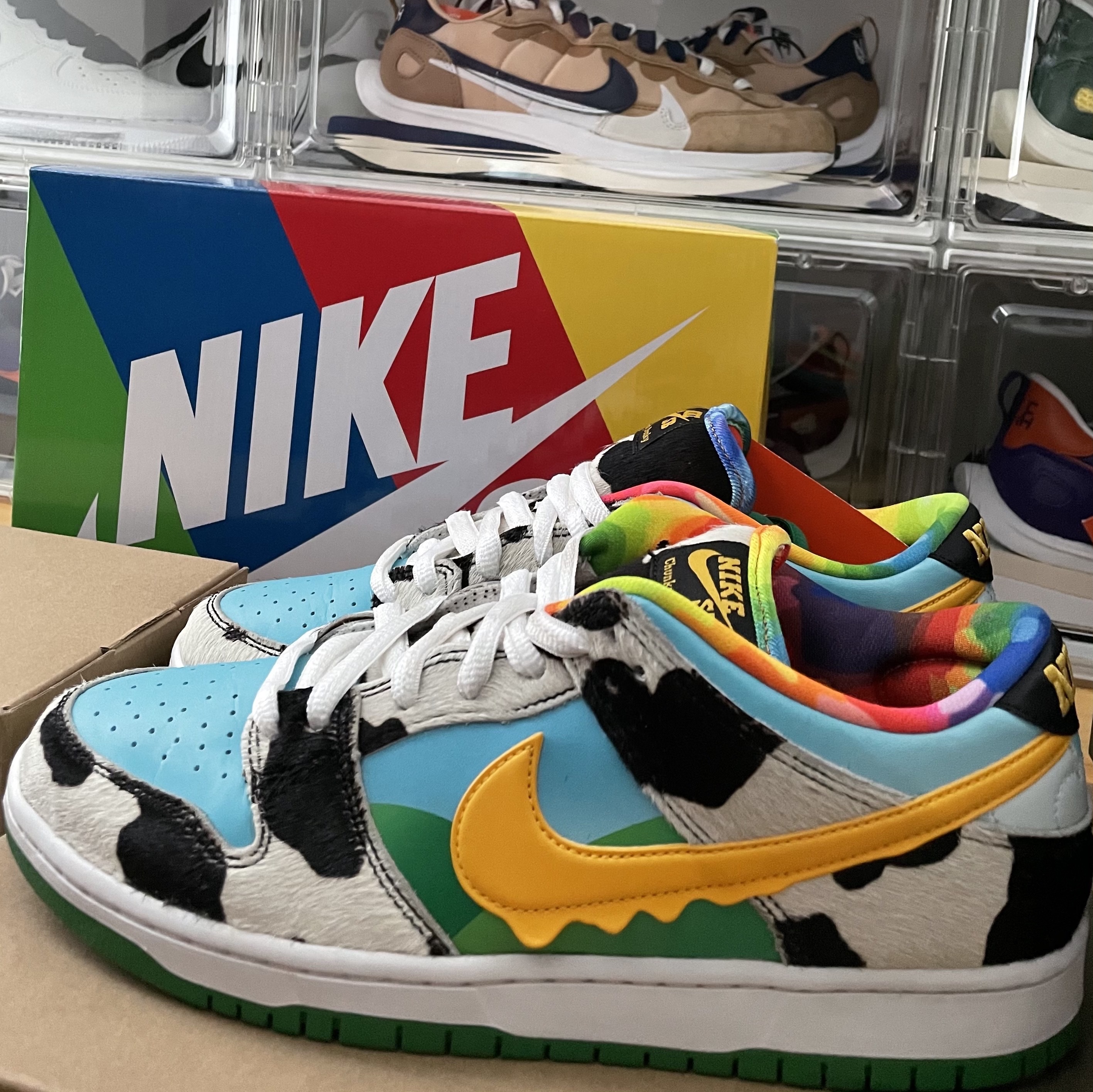 Nike x Ben & Jerry's SB Dunk Low Chunky Dunky 착용 스타일 - 3