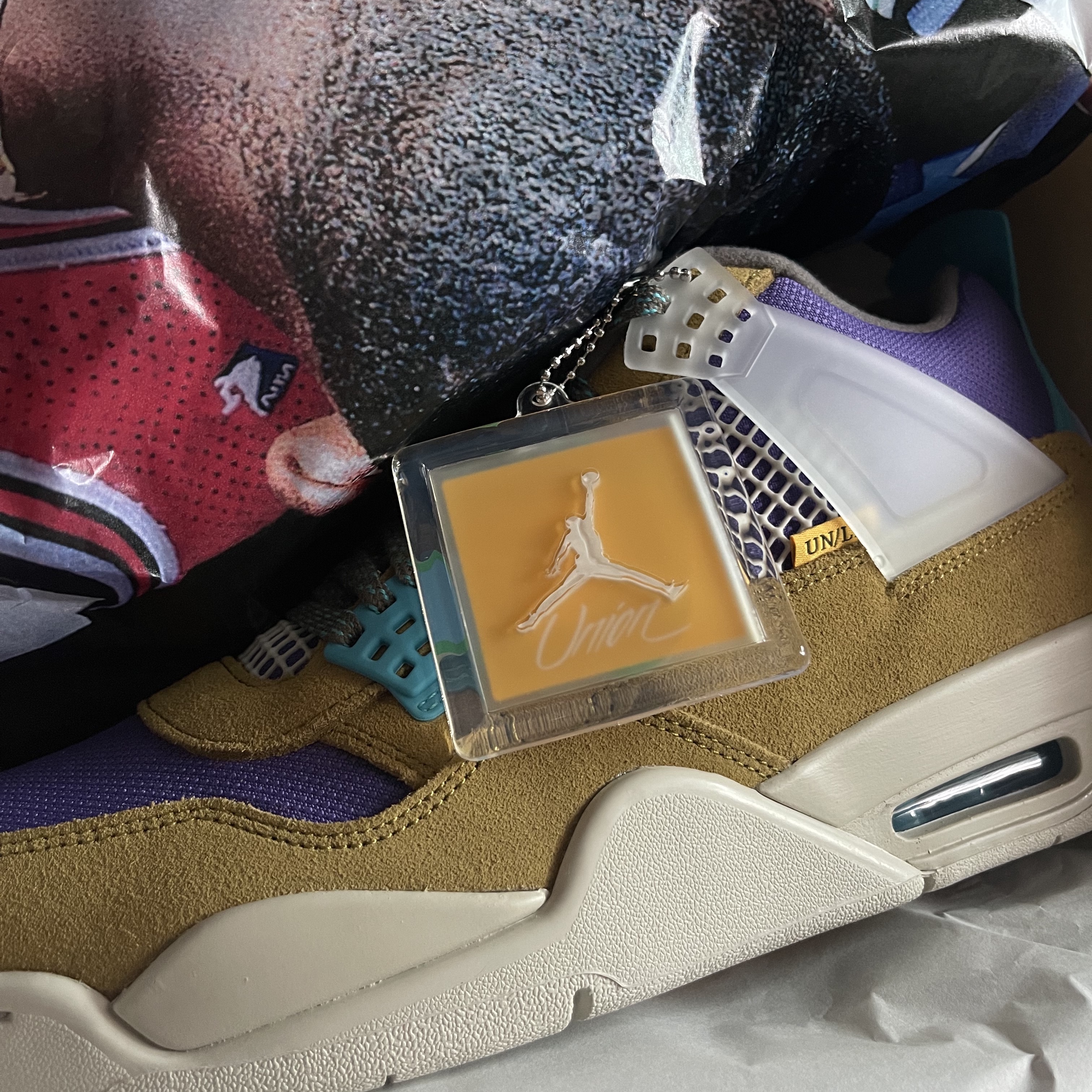 Jordan 4 x Union Retro SP Desert Moss 착용 스타일