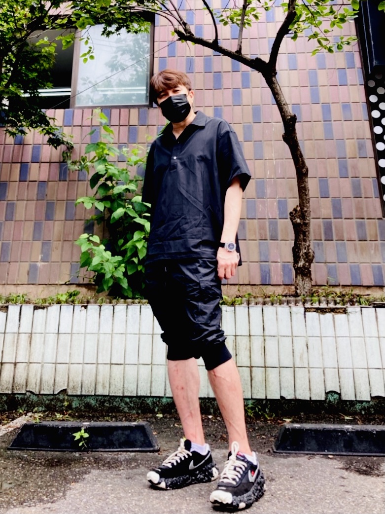Nike x Undercover Overbreak SP Black 착용 스타일