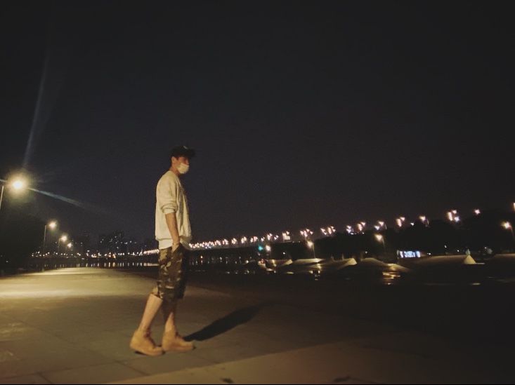 Nike Air Force 1 High Flax 착용 스타일