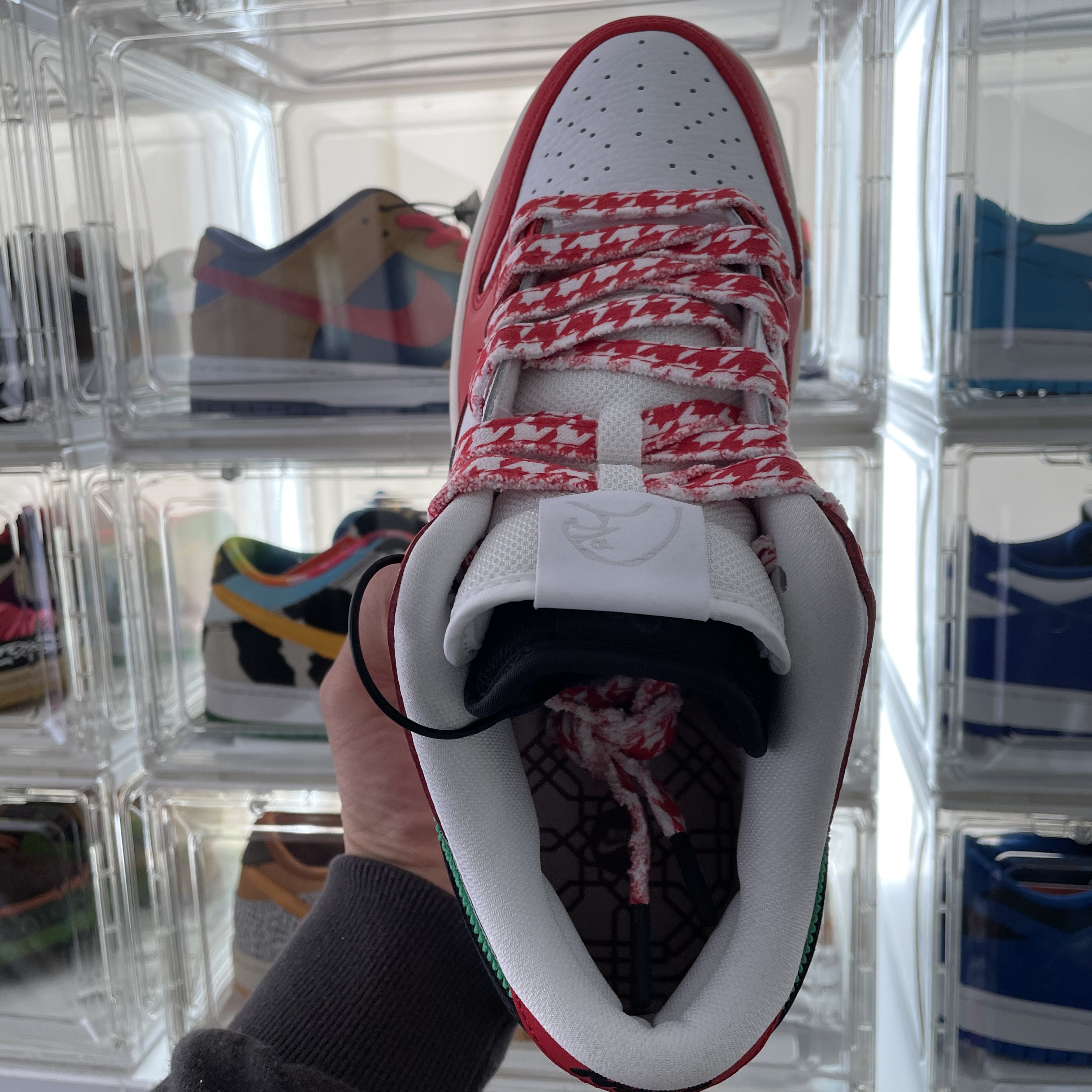 Nike x Frame Skate SB Dunk Low Pro Habibi 착용 스타일 - 4