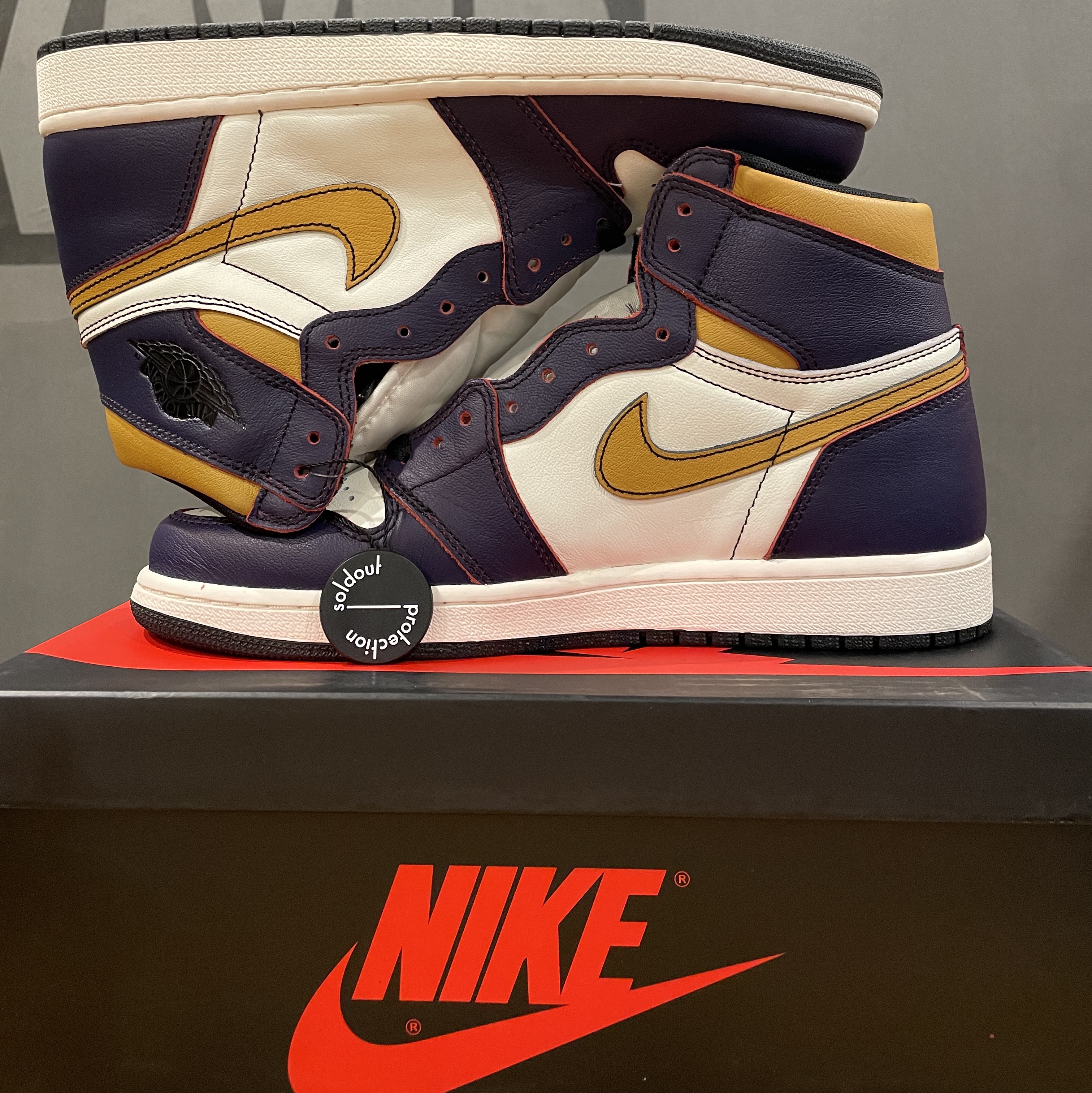 Jordan 1 Retro High OG Defiant SB LA to Chicago 착용 스타일 - 1