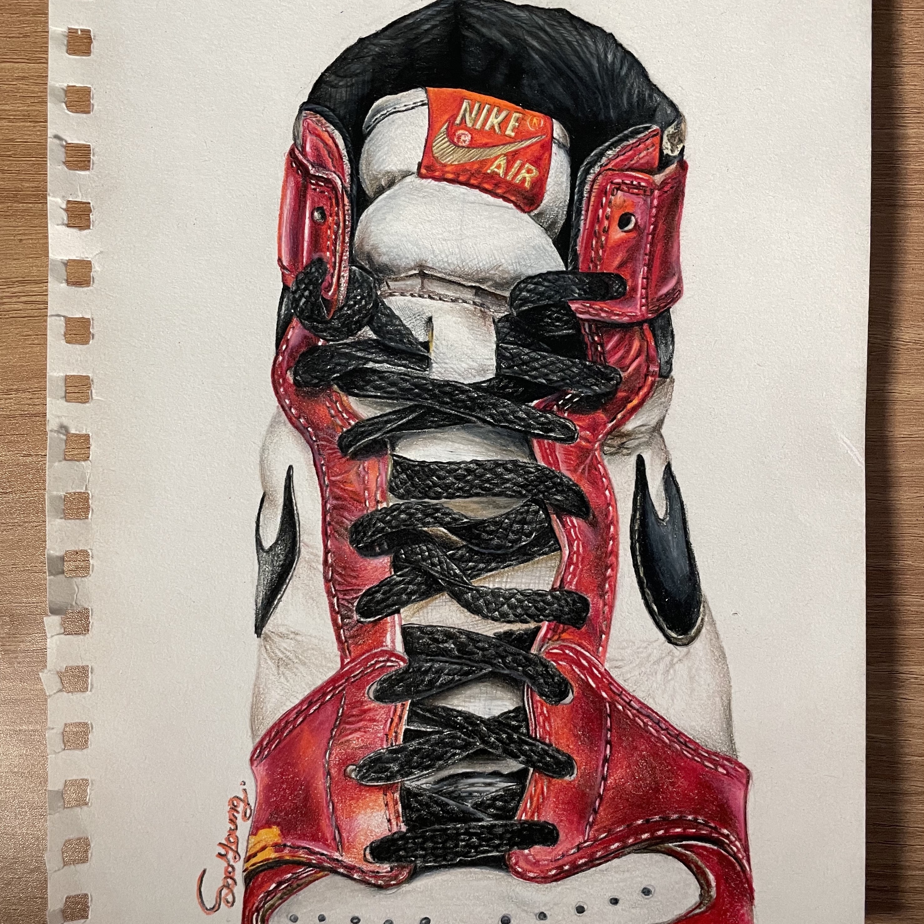 Jordan 1 OG Chicago 1985 착용 스타일