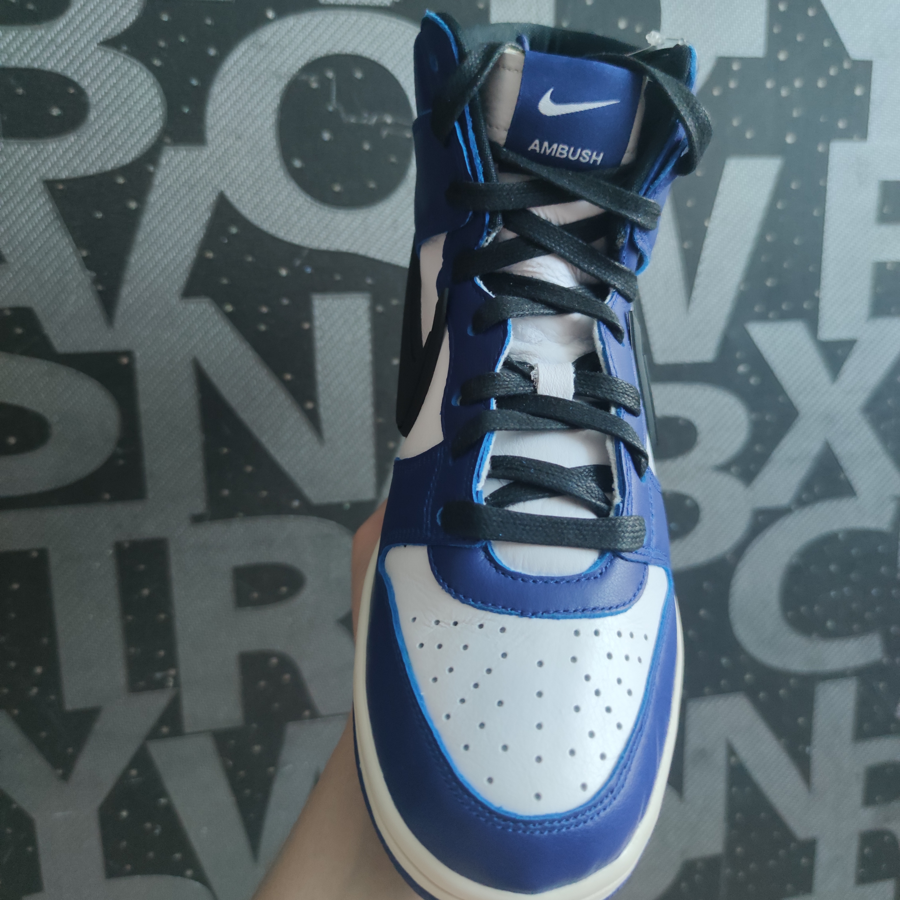 Nike x Ambush Dunk High Deep Royal Blue 착용 스타일 - 2