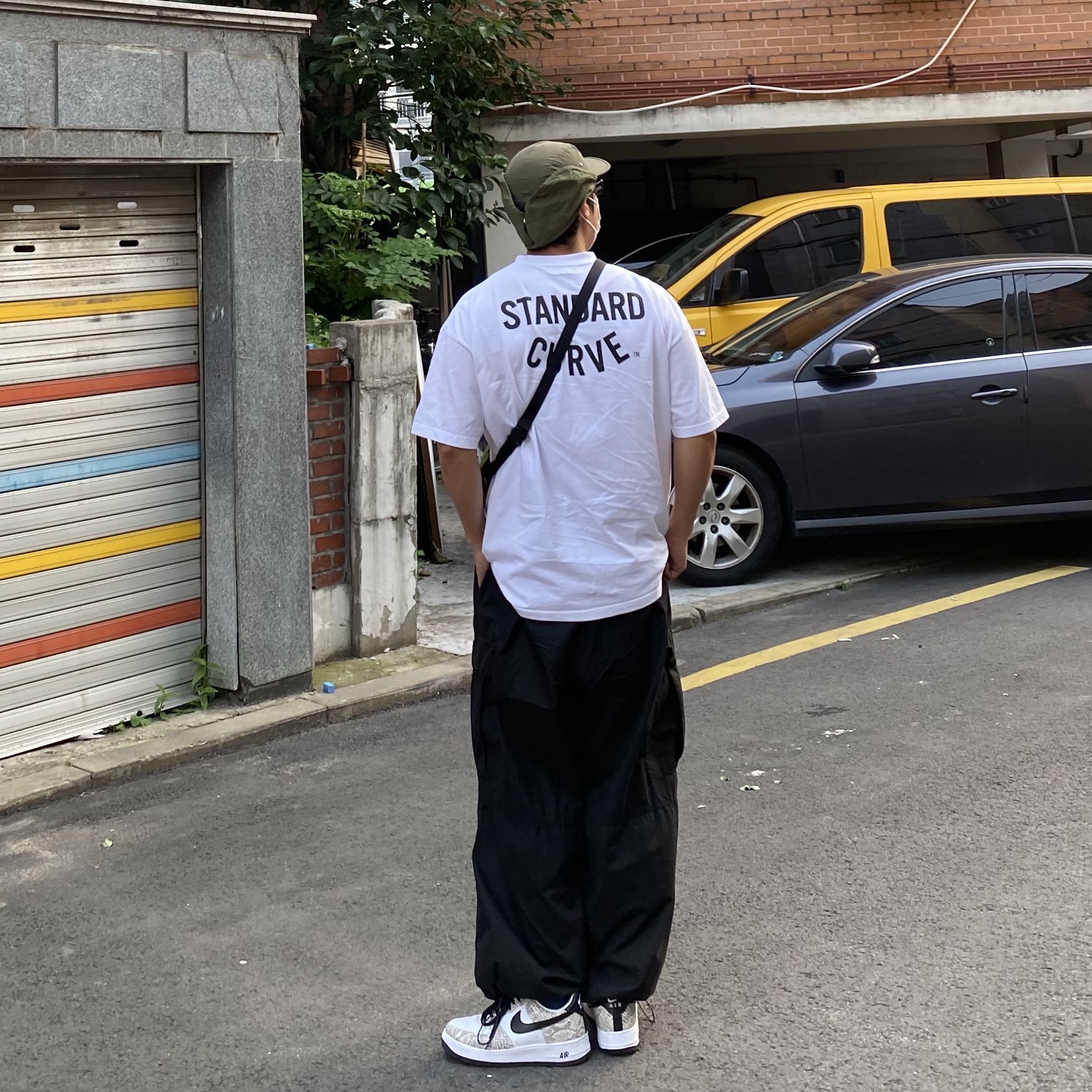 Nike Air Force 1 Low Retro Cocoa Snake 2018 착용 스타일 - 2