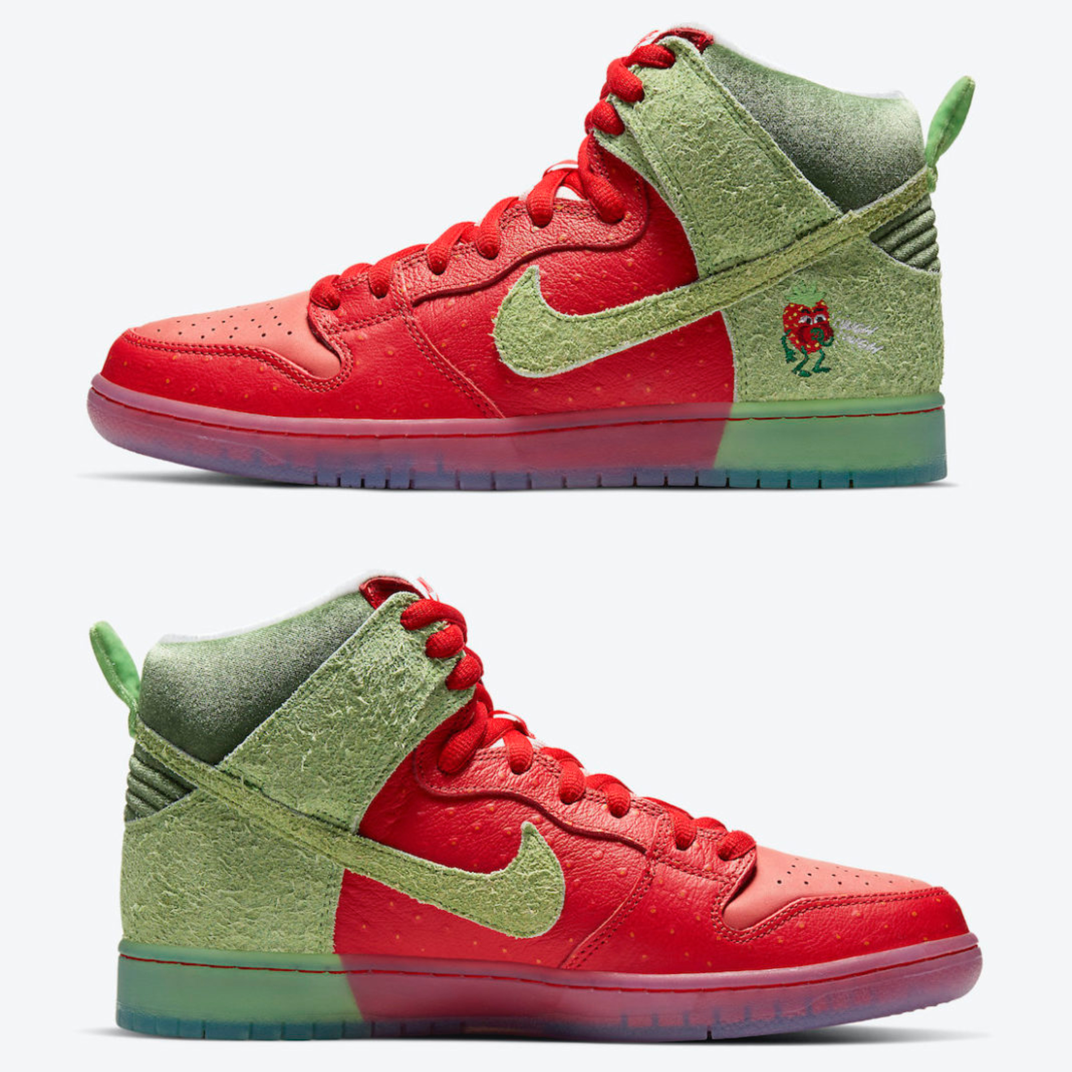 Nike SB Dunk Mid White Widow, Nike Dunk SB High Skunk 420 착용 스타일 - 2