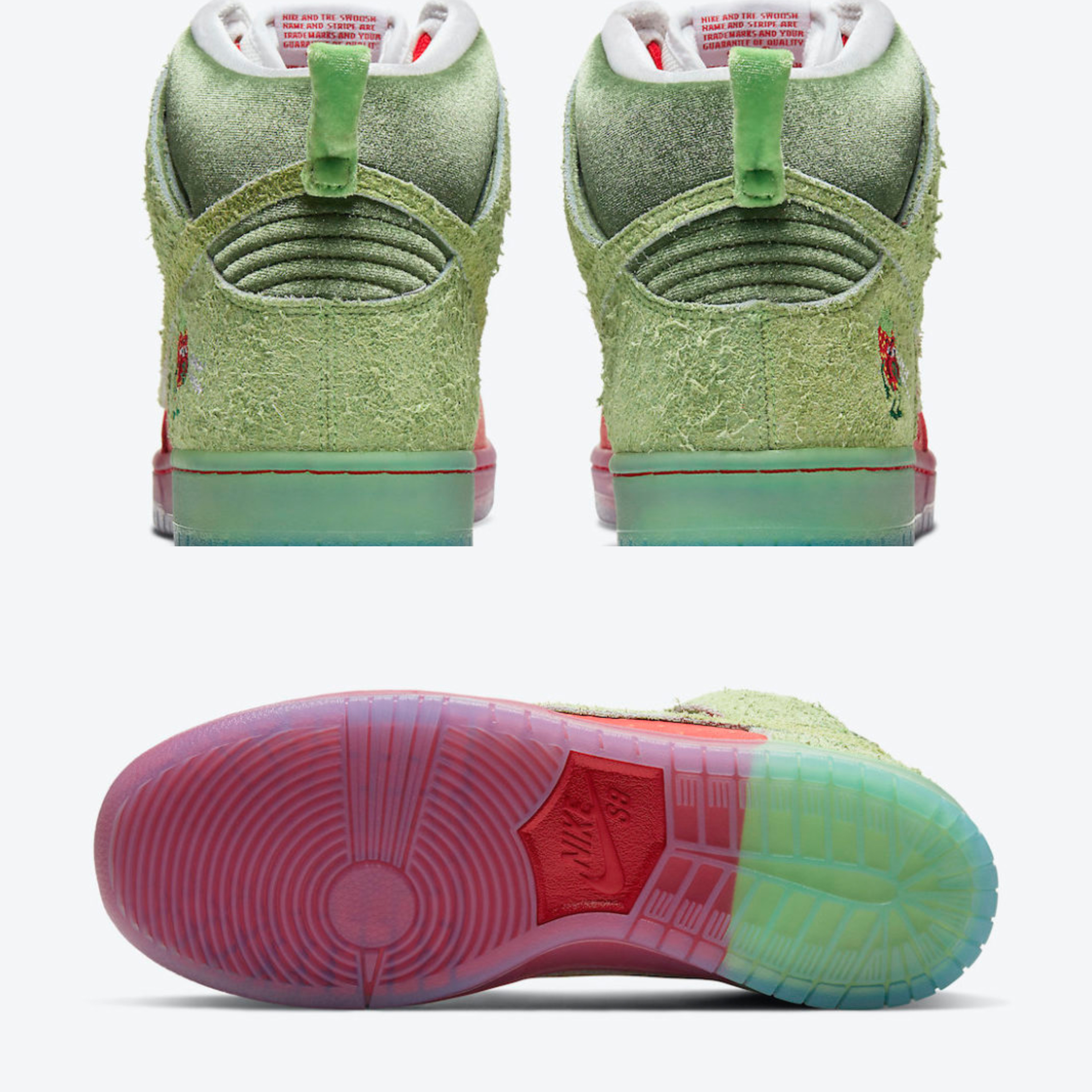 Nike SB Dunk Mid White Widow, Nike Dunk SB High Skunk 420 착용 스타일 - 4