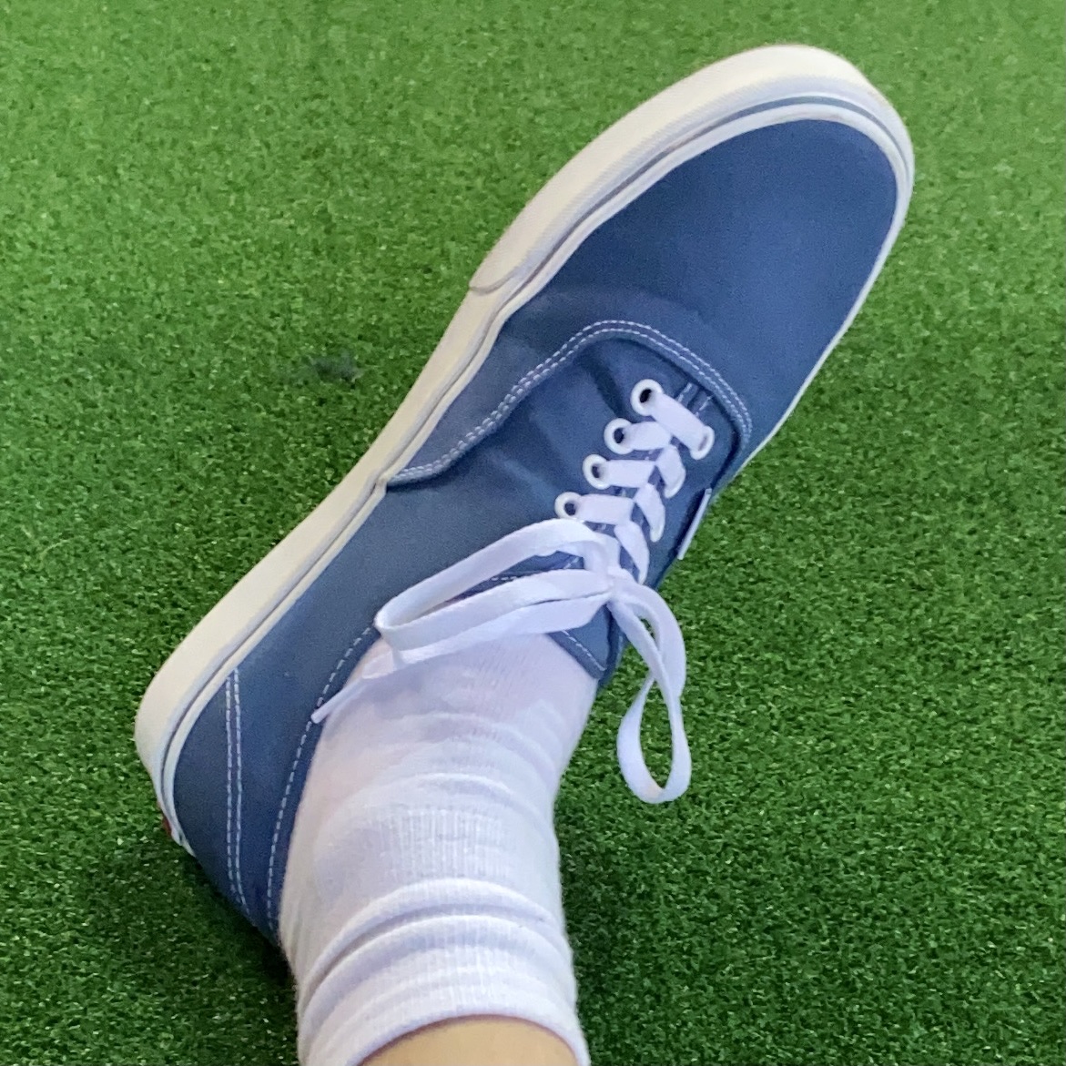 Vans Authentic SF Atlantic Deep 착용 스타일