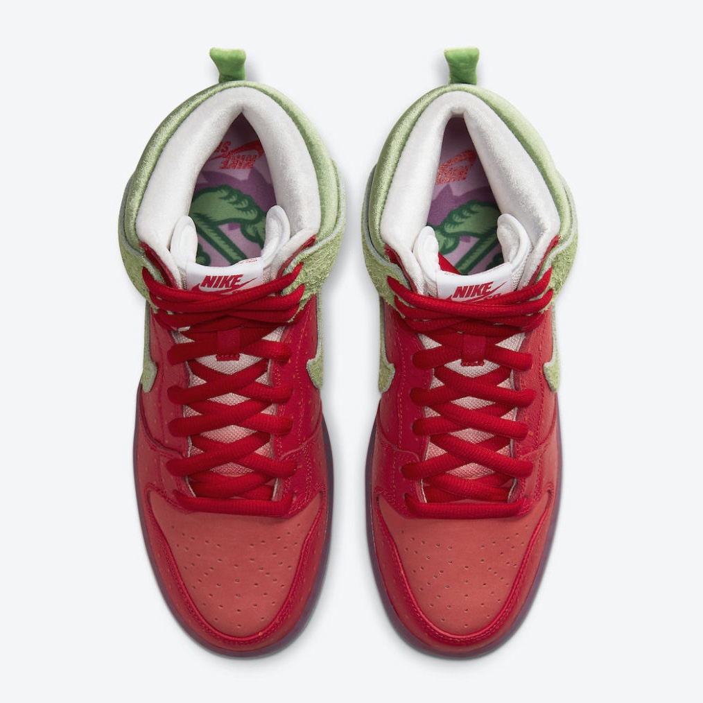 Nike SB Dunk Mid White Widow, Nike Dunk SB High Skunk 420 착용 스타일 - 3