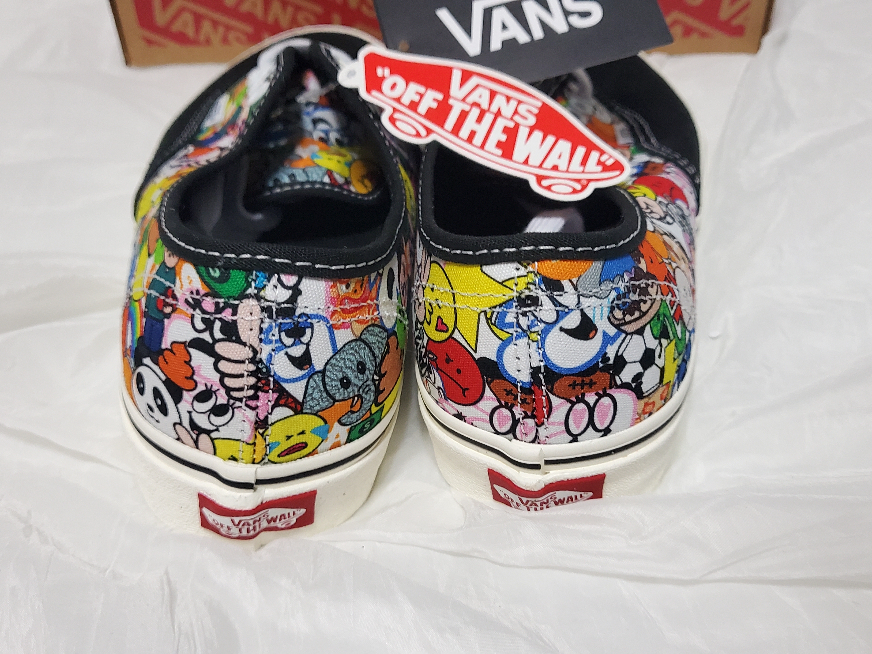 Vans x Atmos Authentic Emoji 착용 스타일 - 2