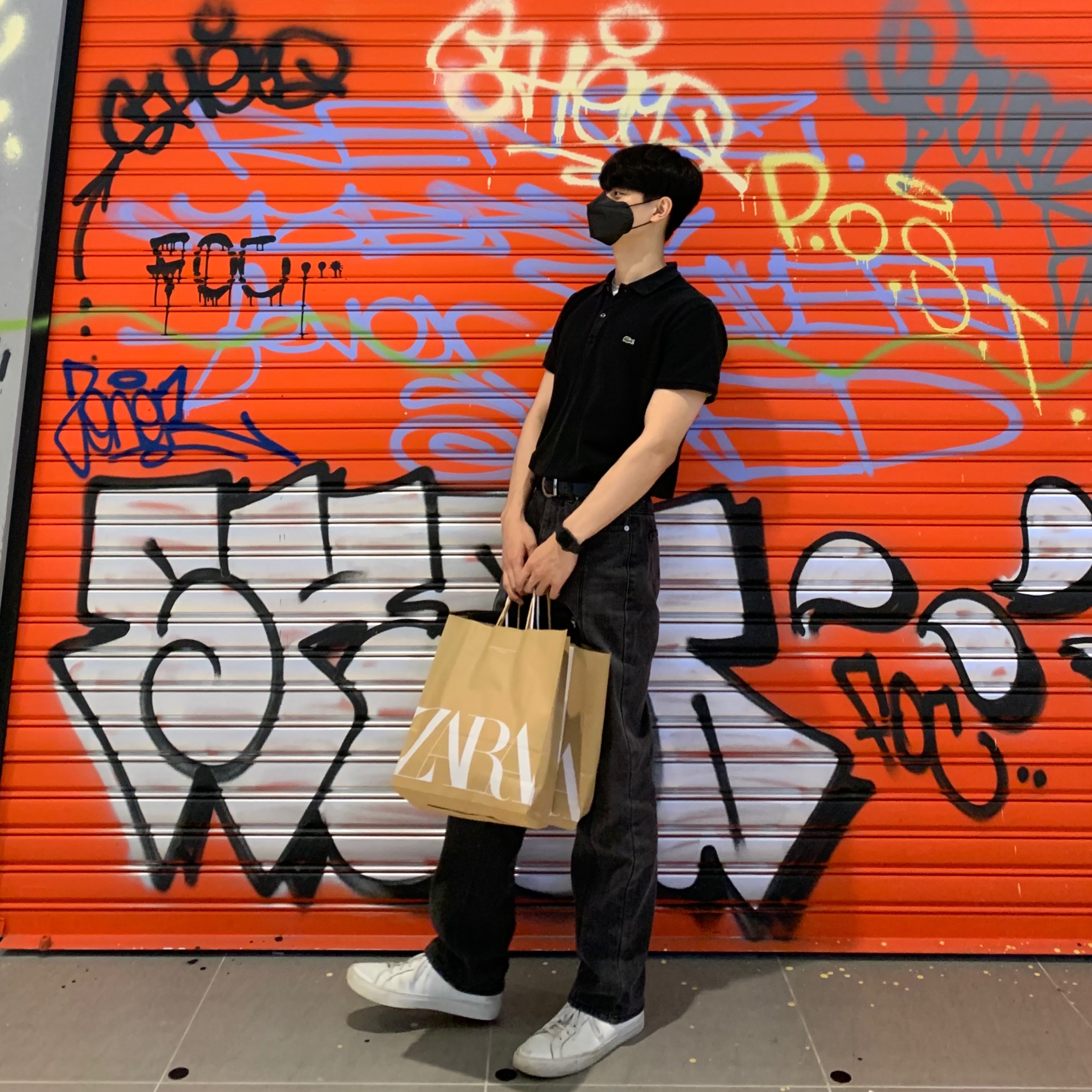 Common Projects Original Achilles Low White 착용 스타일 - 1