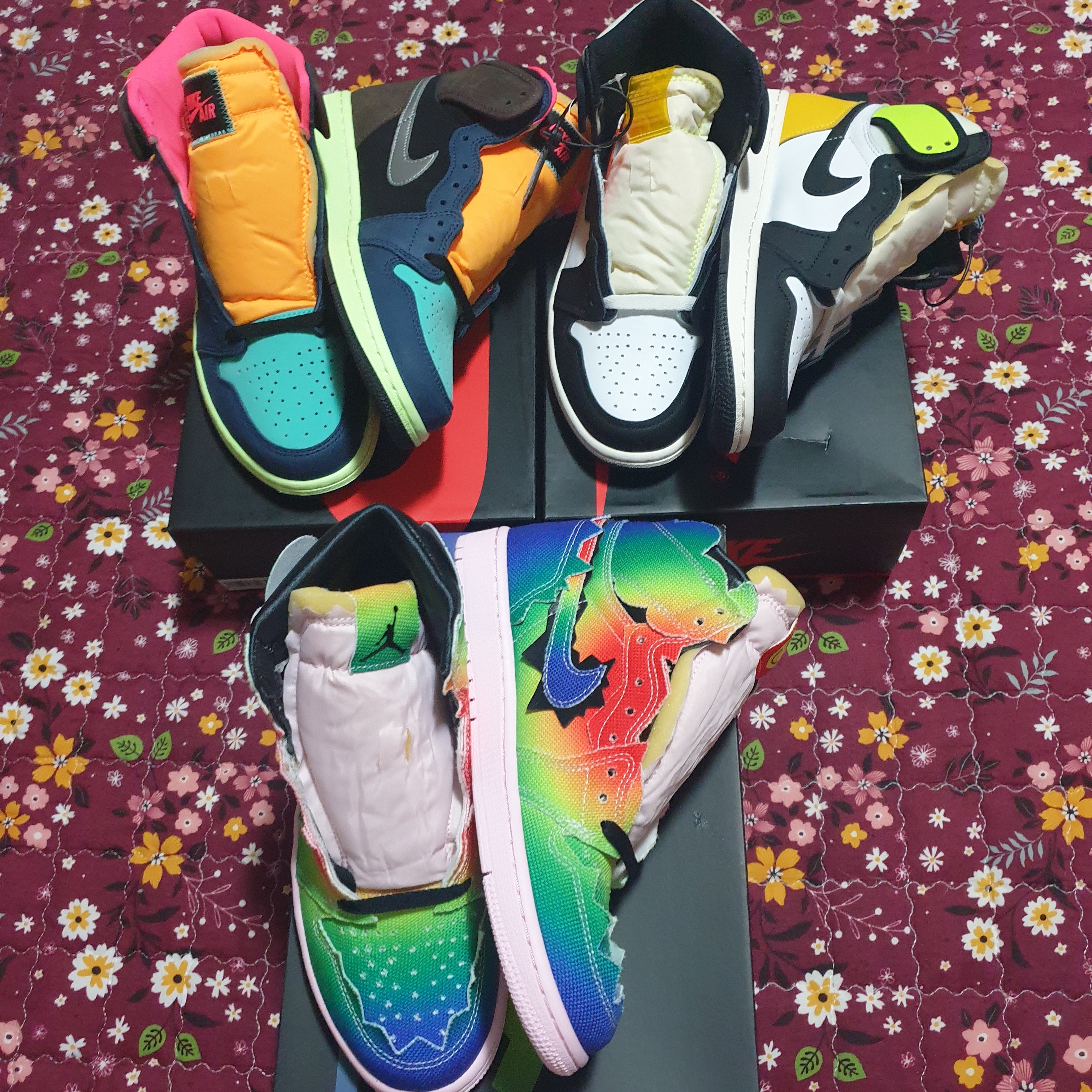 Jordan 1 x J Balvin Retro High OG, Jordan 1 Retro High Baroque Brown 착용 스타일