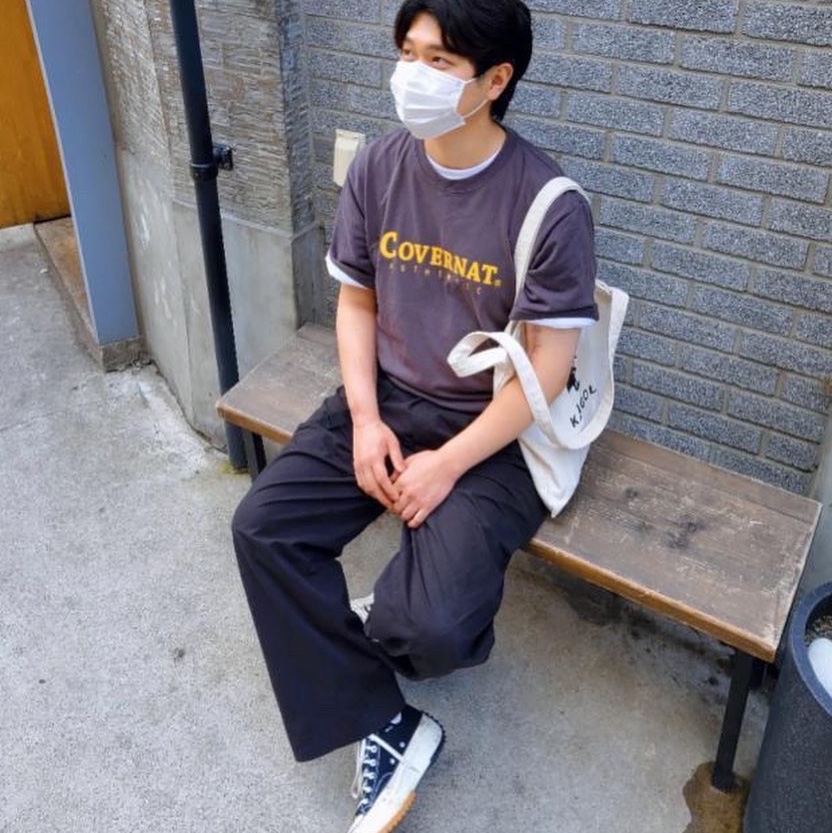 Converse x JW Anderson Run Star Hike Hi Black 착용 스타일 - 2