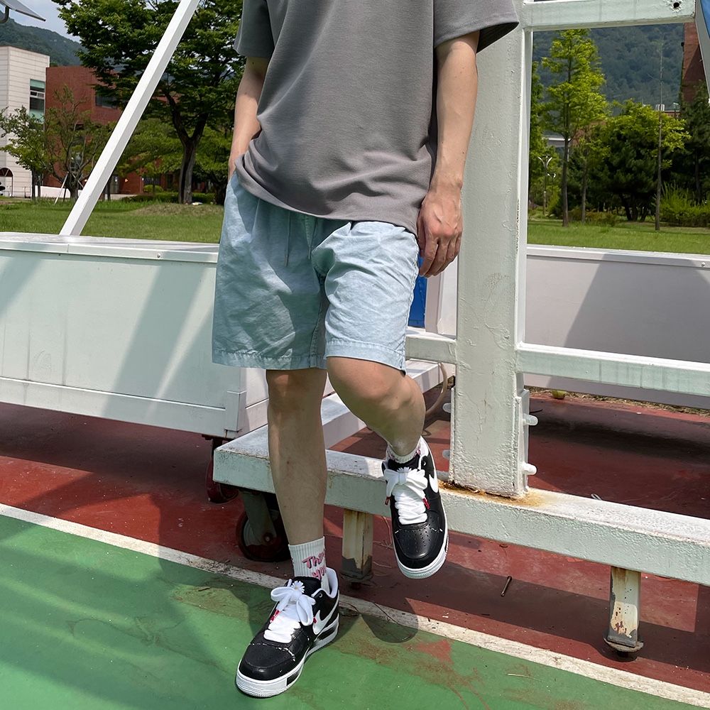 Nike x Peaceminusone Air Force 1 Low Para-Noise 착용 스타일