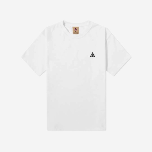 나이키 ACG 로고 티셔츠 화이트 앤트러사이트 - 아시아