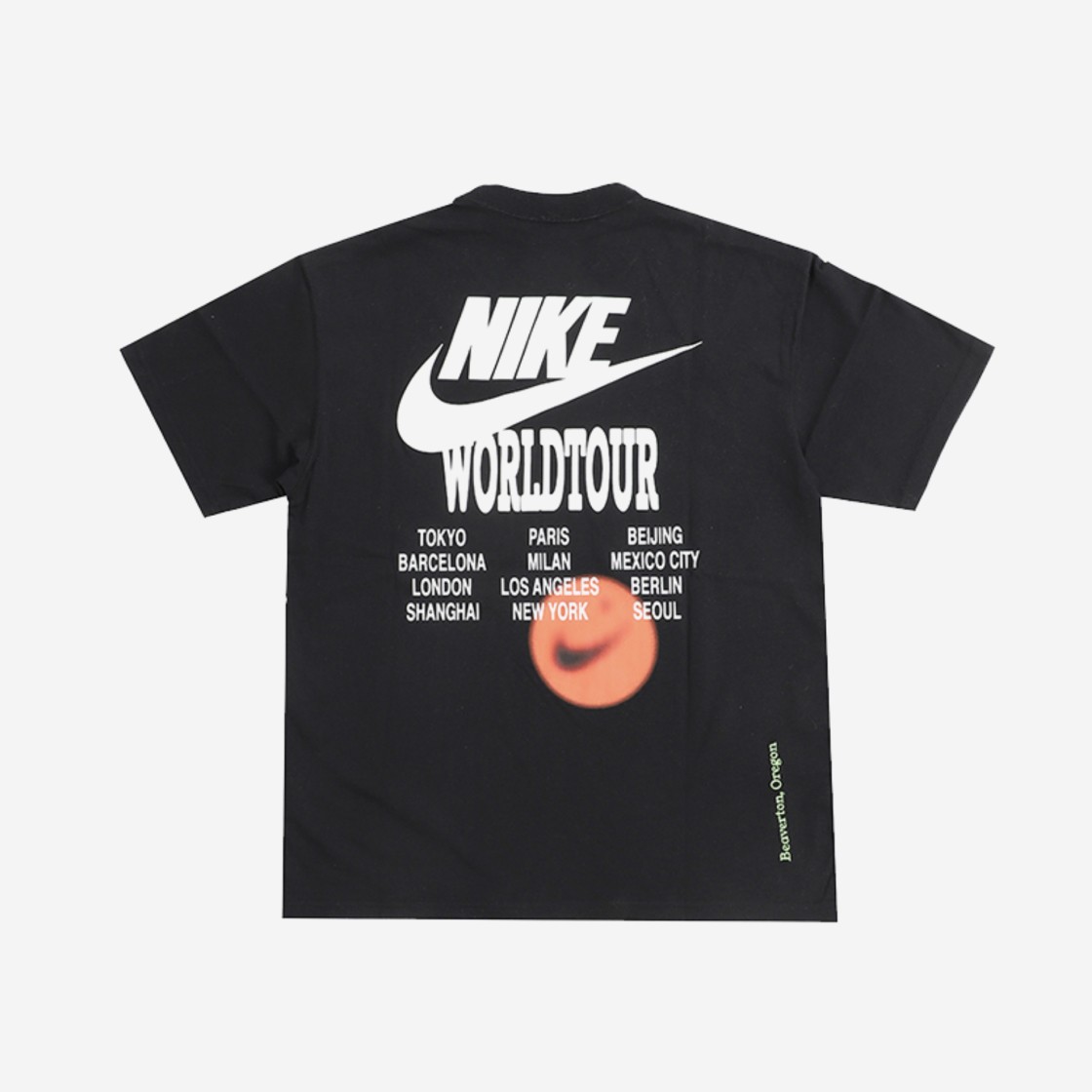 Nike World Tour 2 T-Shirt Black - Asia 상세 이미지 2