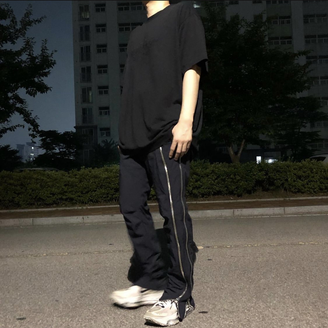 Supreme x Stone Island Embroidered Logo S/S Top Black - 20FW, Nike x Matthew M Williams Zoom 004 Stone 착용 스타일